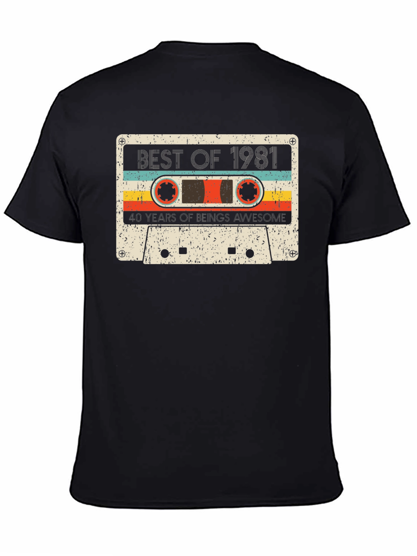 Best of 1981 Retro Cassette T-Shirt