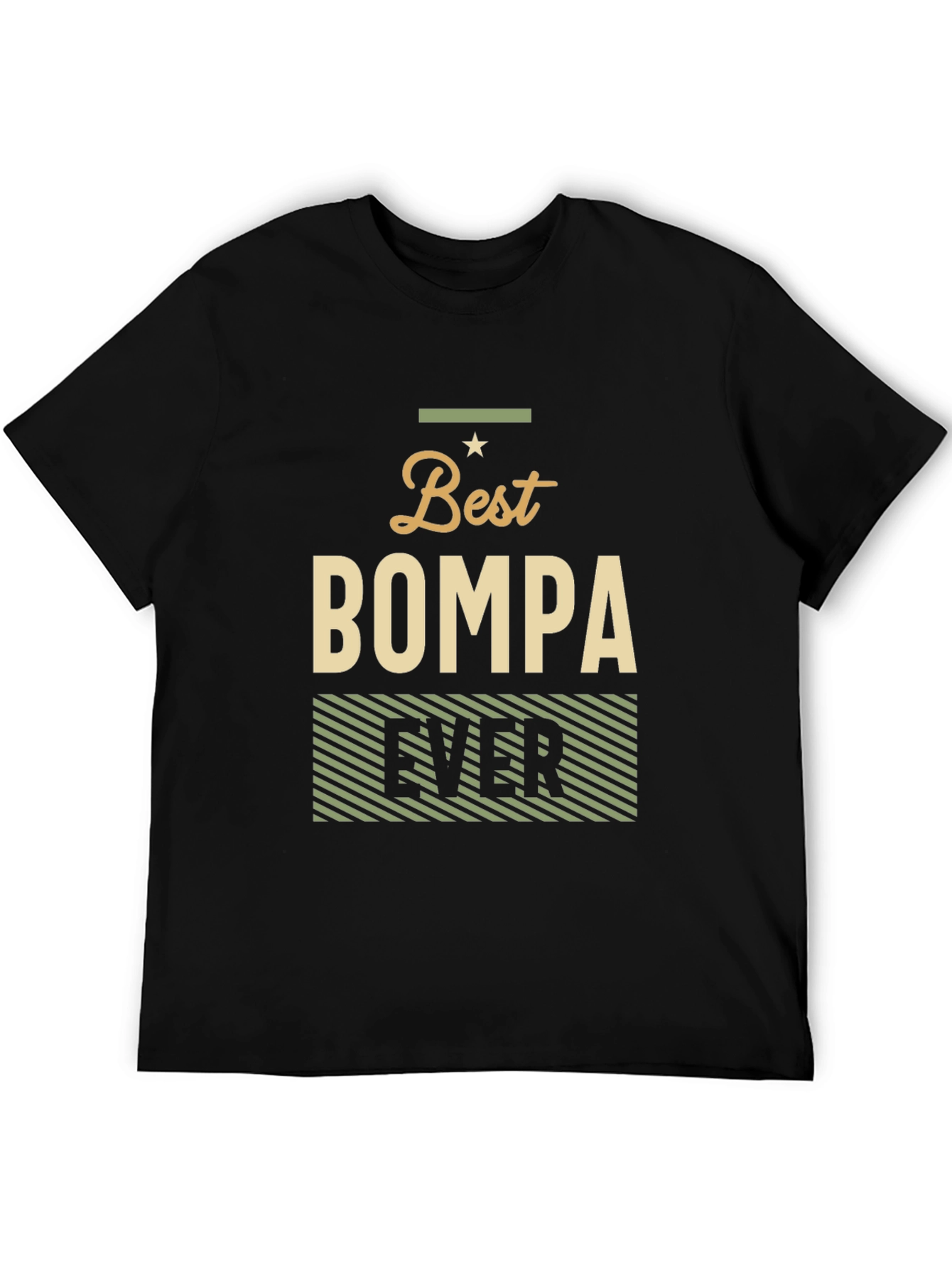 Best BOMPA Ever T-Shirt - Grandfather Gift