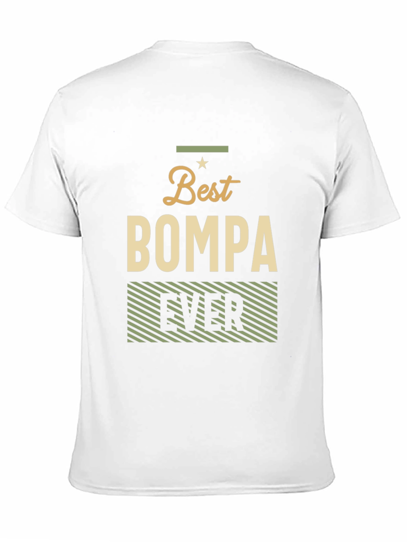 Best BOMPA Ever T-Shirt - Grandfather Gift