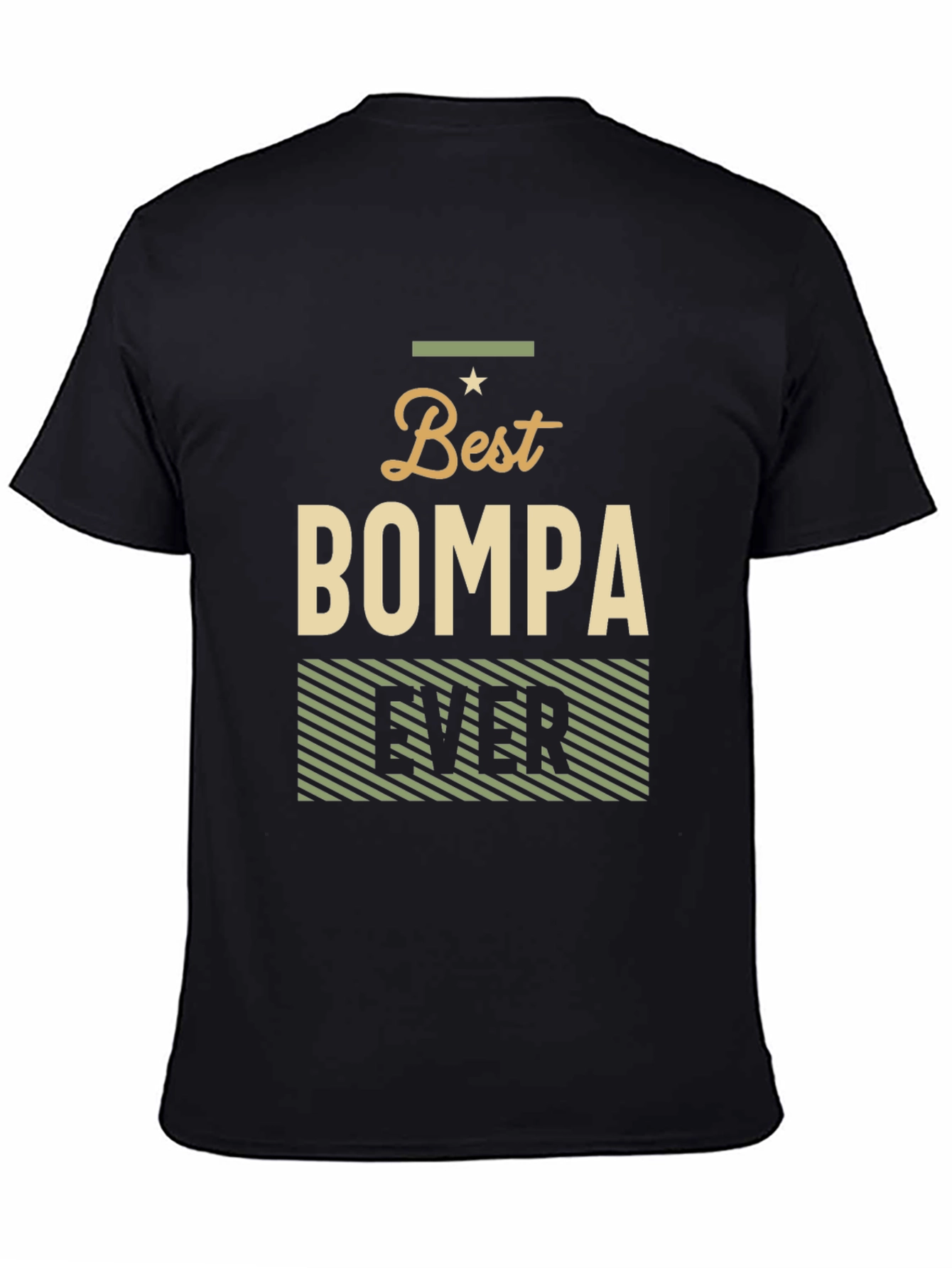 Best BOMPA Ever T-Shirt - Grandfather Gift