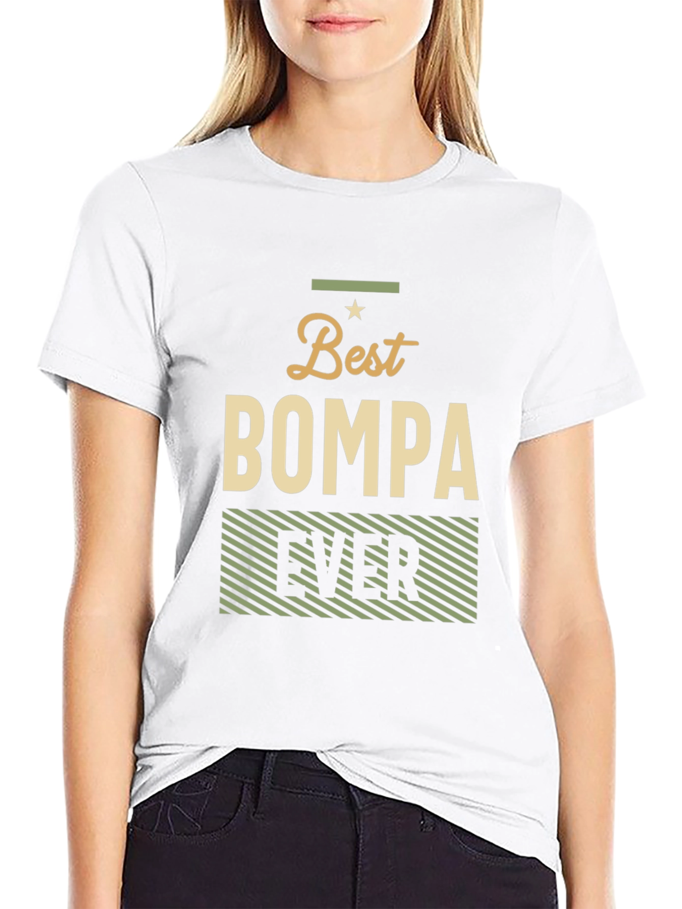 Best BOMPA Ever T-Shirt - Grandfather Gift