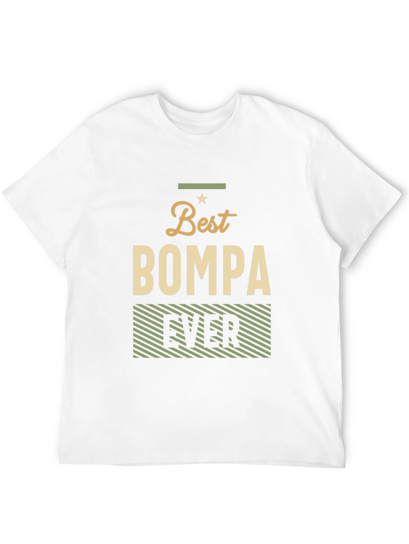 Best BOMPA Ever T-Shirt - Grandfather Gift