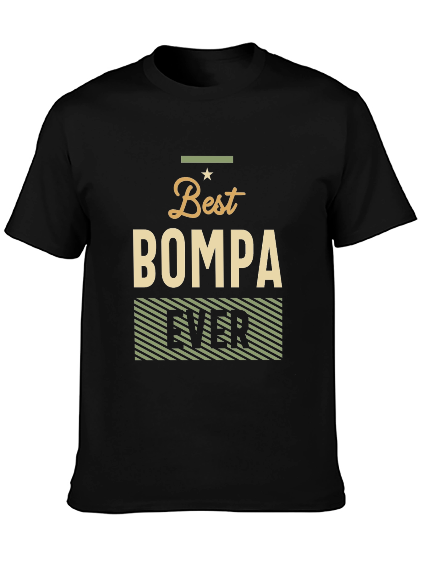 Best BOMPA Ever T-Shirt - Grandfather Gift