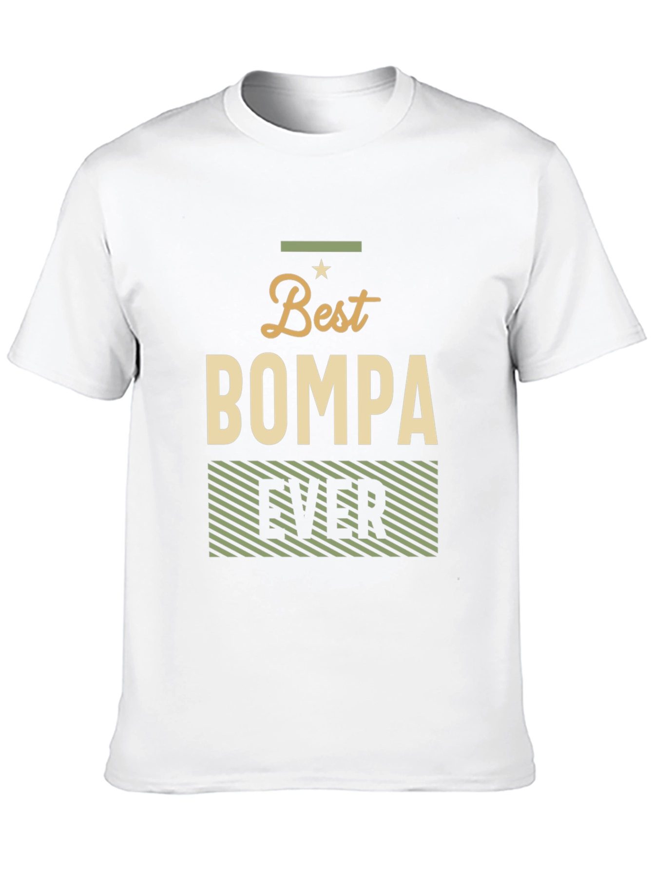 Best BOMPA Ever T-Shirt - Grandfather Gift