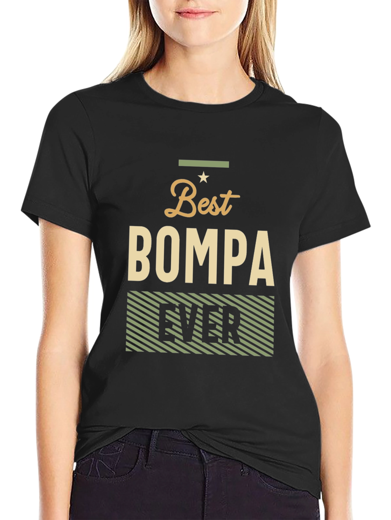 Best BOMPA Ever T-Shirt - Grandfather Gift