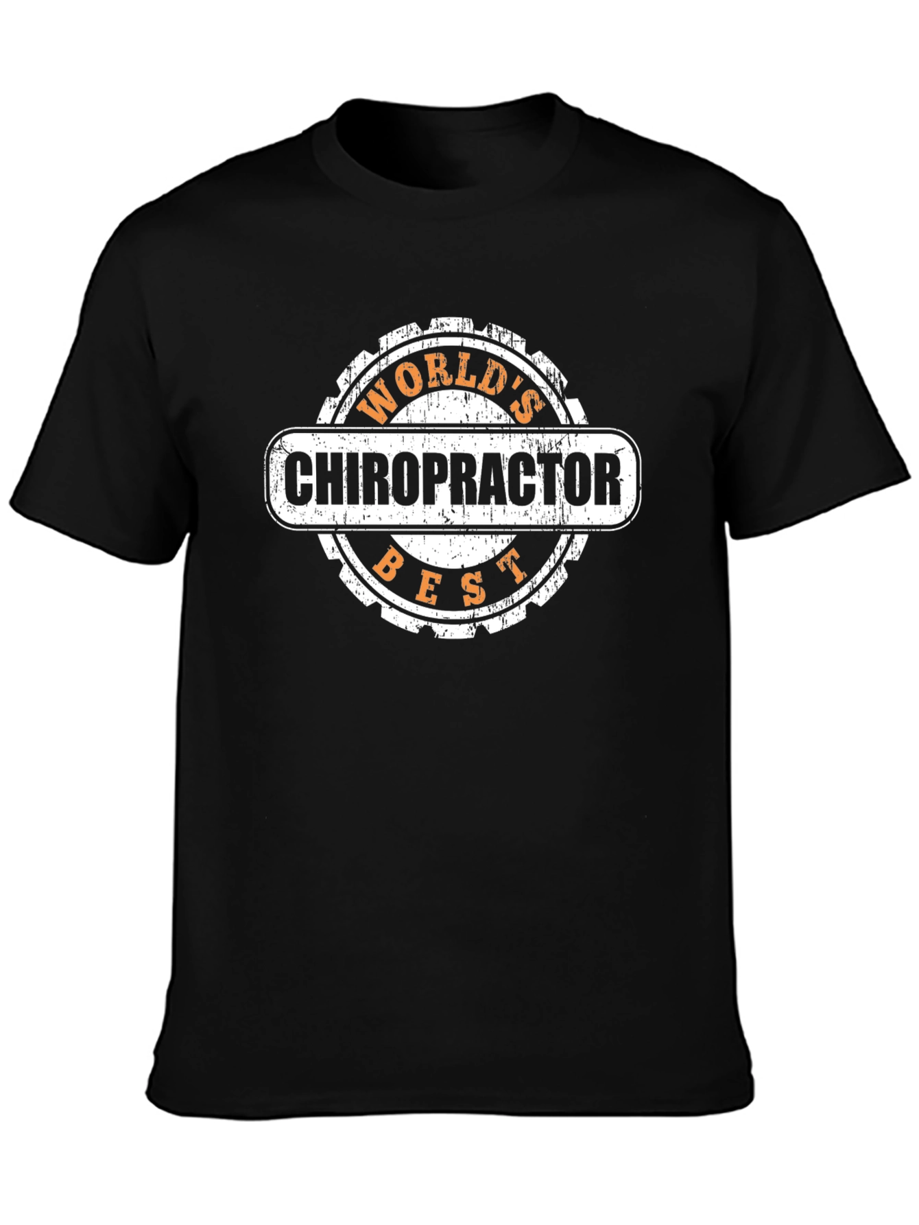 Worlds Best Chiropractor T-Shirt - Black