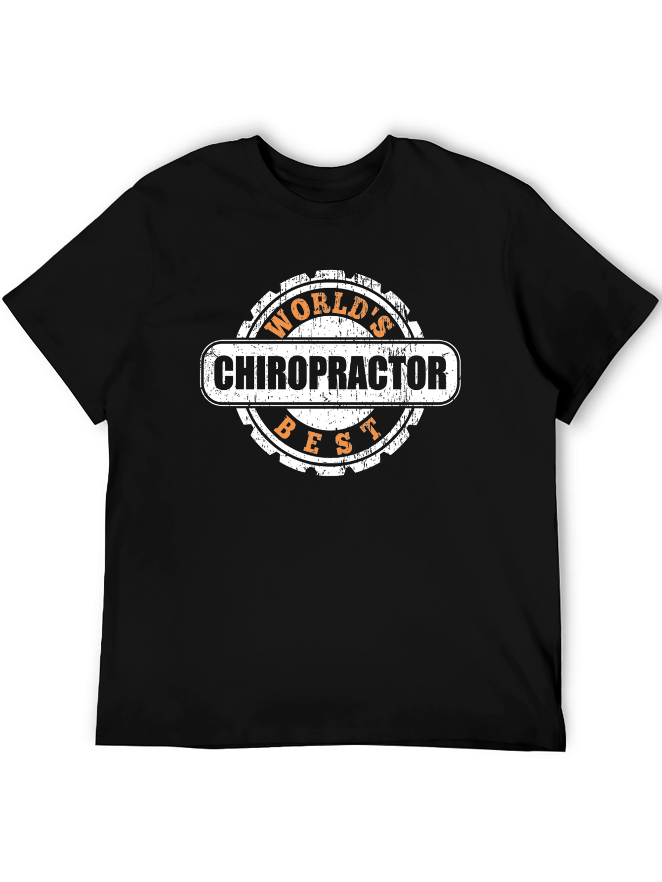Worlds Best Chiropractor T-Shirt - Black