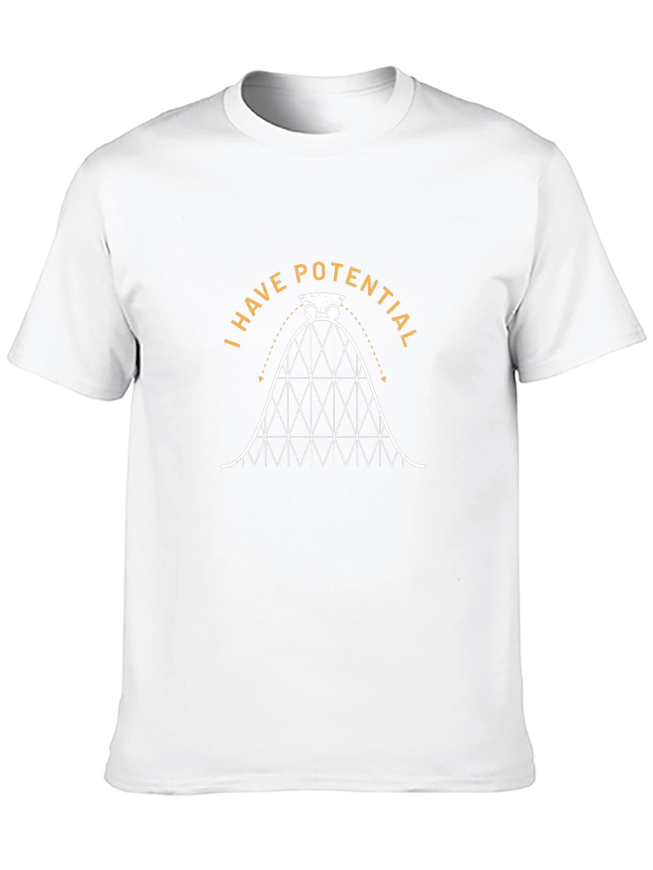 Potential Rollercoaster Graphic Tee - Black