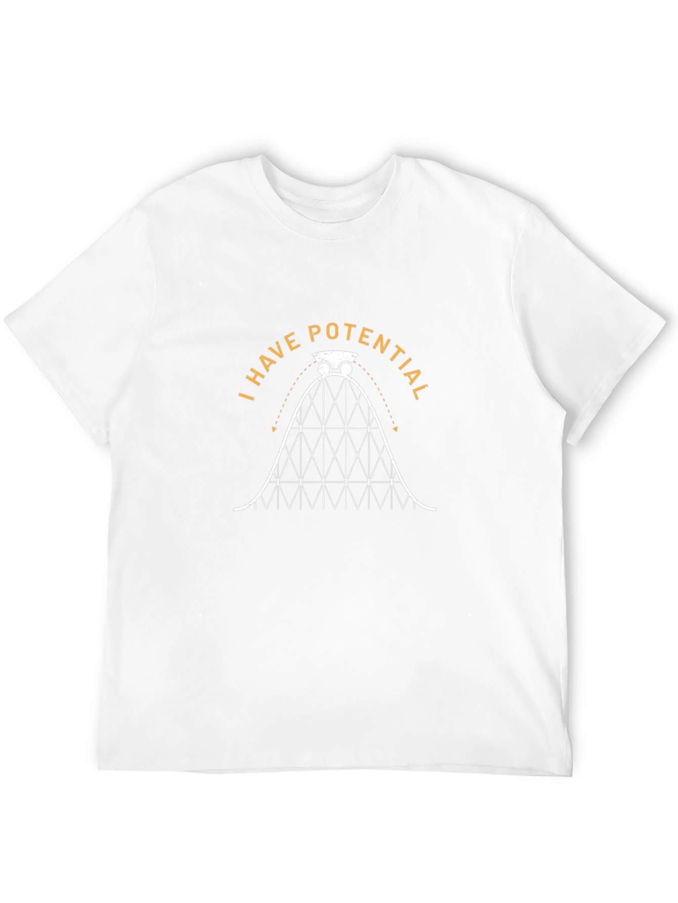 Potential Rollercoaster Graphic Tee - Black