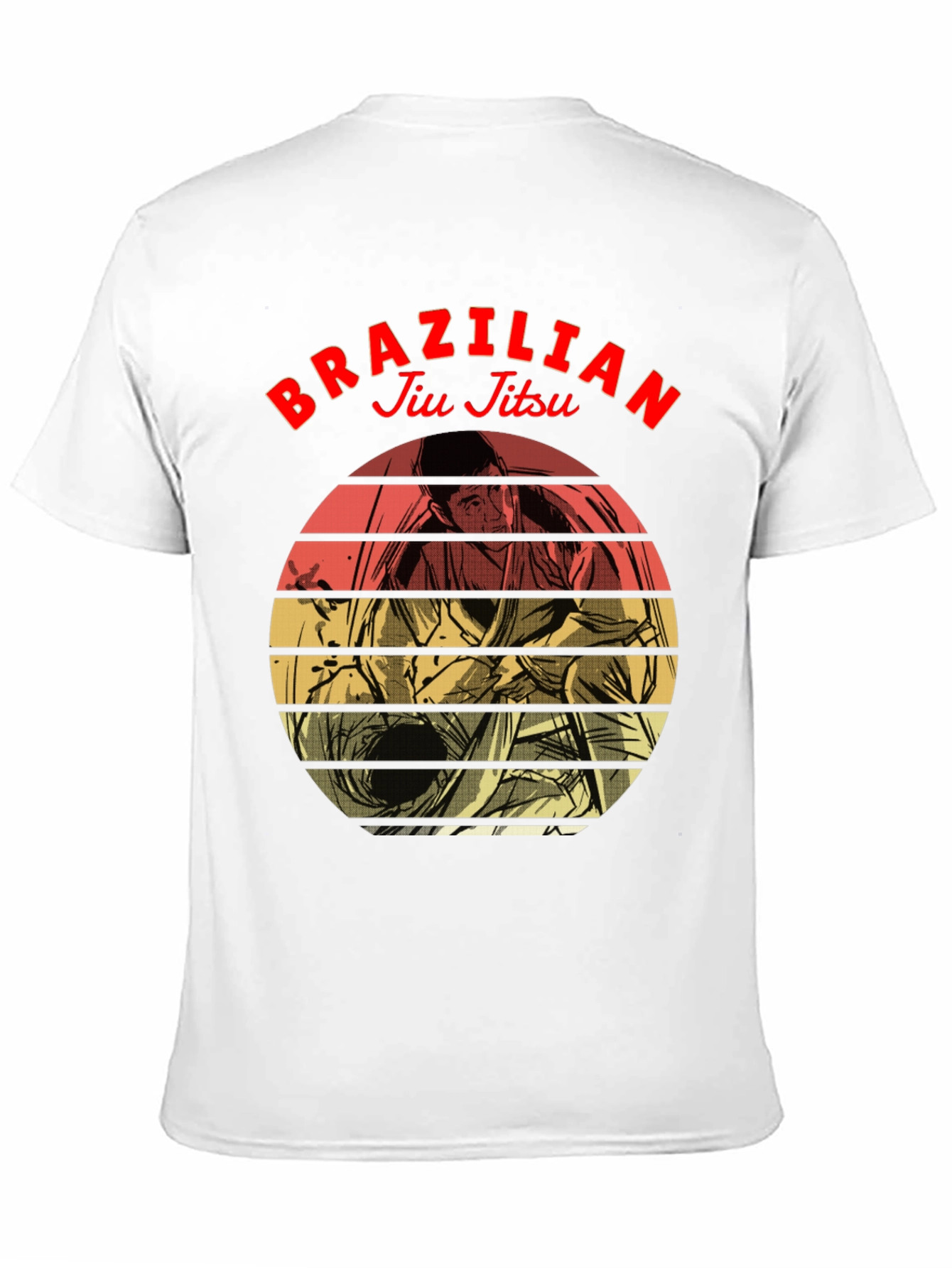 Brazilian Jiu Jitsu Graphic Tee - Black