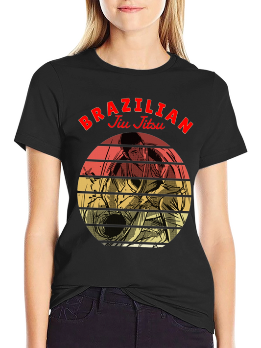Brazilian Jiu Jitsu Graphic Tee - Black