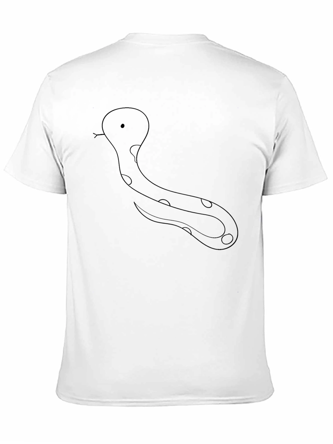 Black Snake Graphic T-Shirt