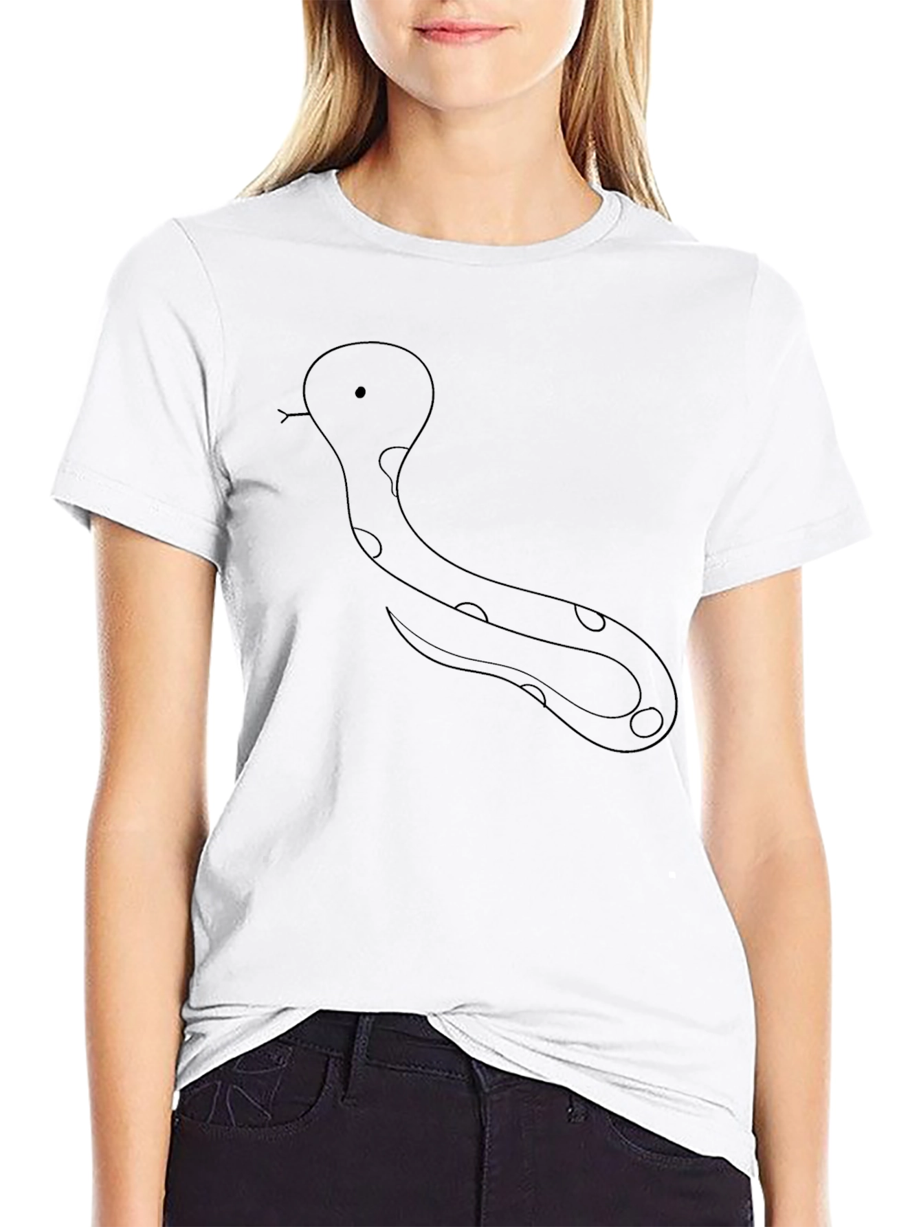 Black Snake Graphic T-Shirt