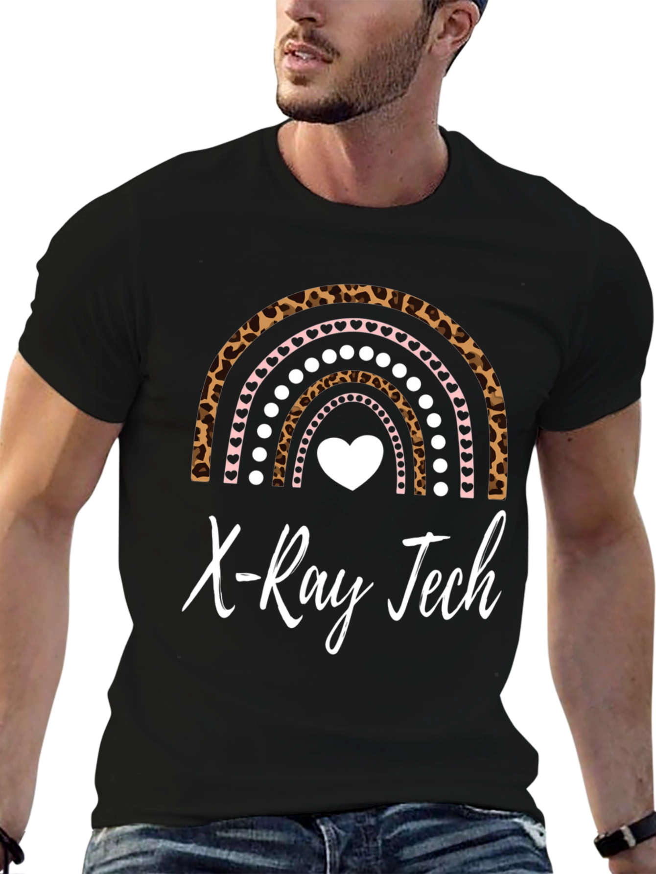 X-Ray Tech Rainbow Graphic T-Shirt