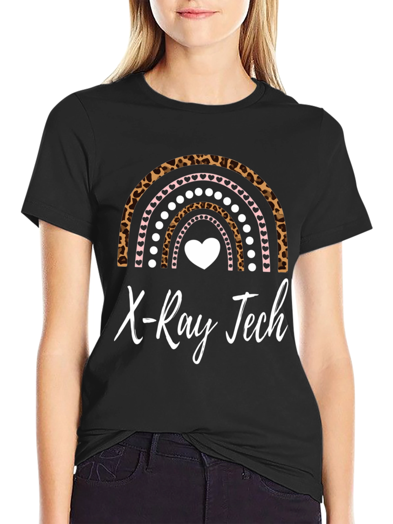 X-Ray Tech Rainbow Graphic T-Shirt