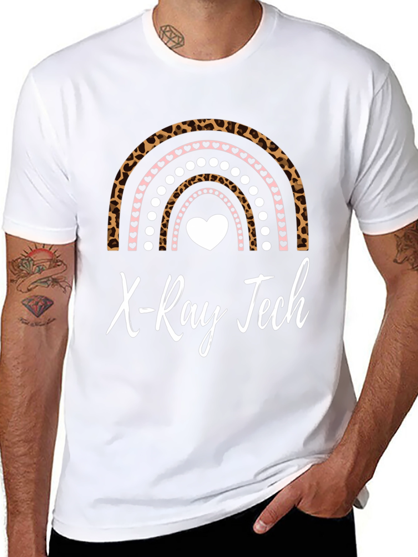 X-Ray Tech Rainbow Graphic T-Shirt