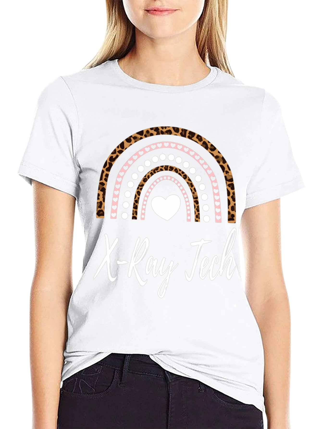 X-Ray Tech Rainbow Graphic T-Shirt