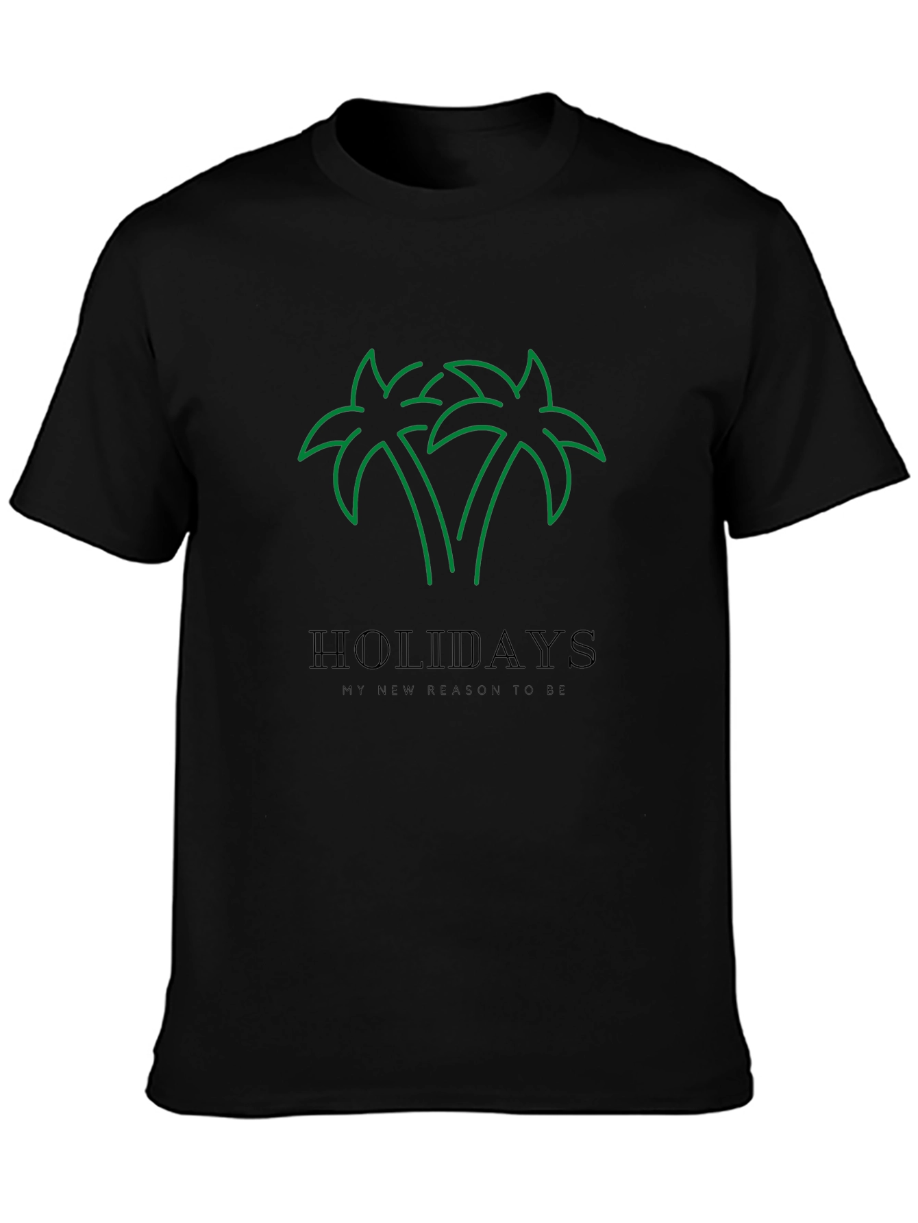 Holiday Palm Tree Graphic Tee