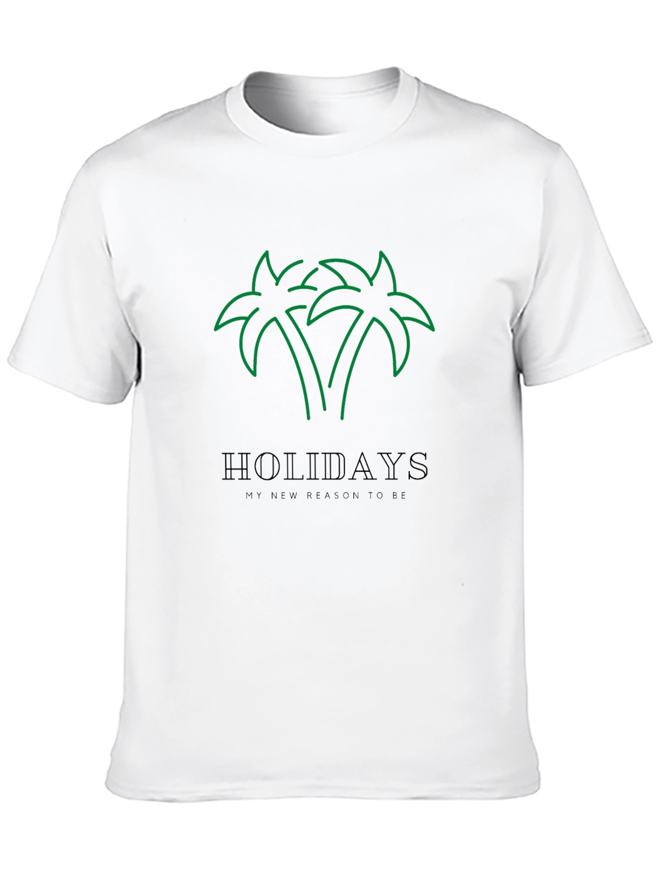 Holiday Palm Tree Graphic Tee