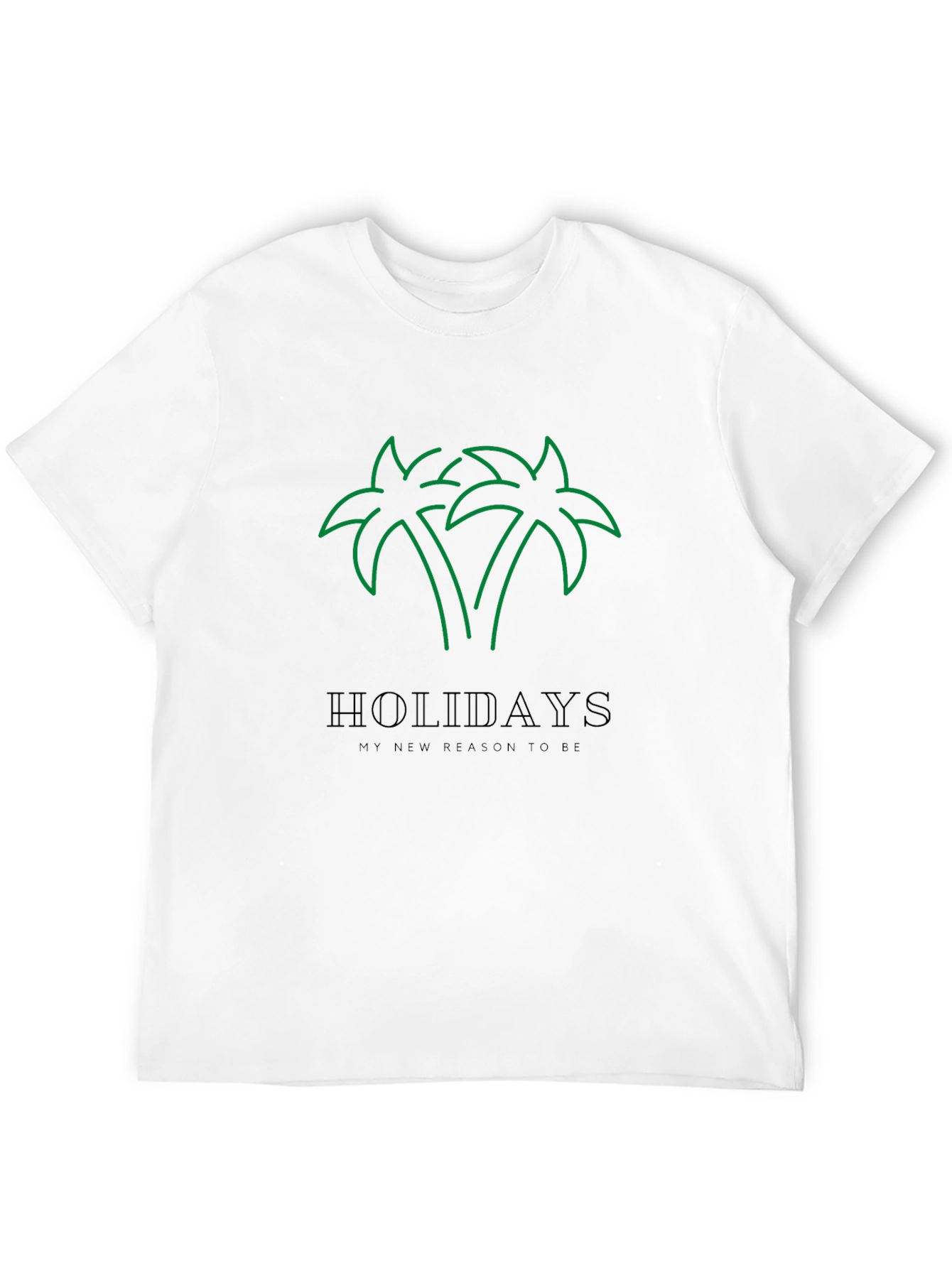Holiday Palm Tree Graphic Tee