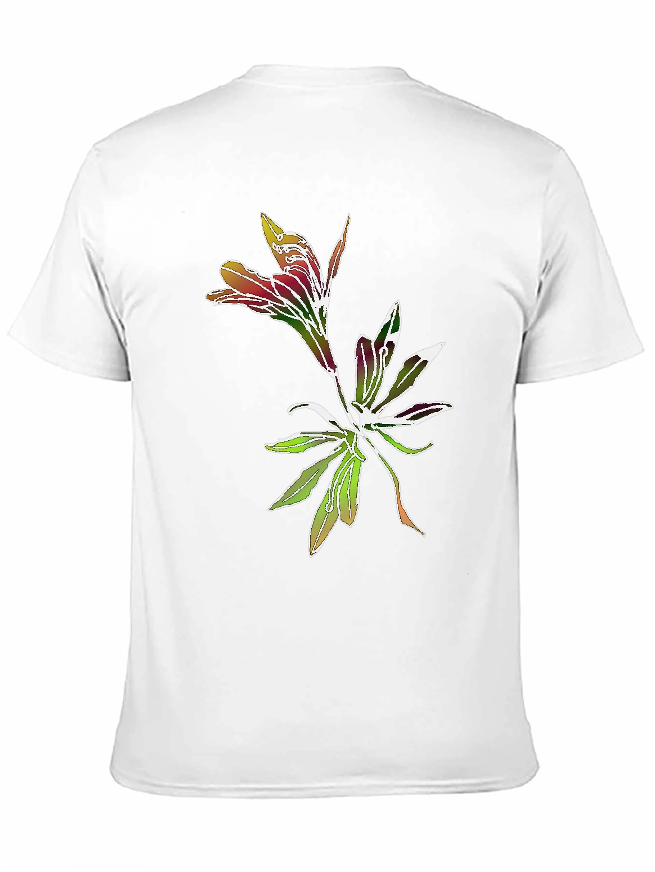 Floral Graphic Tee - Stylish Botanical Print