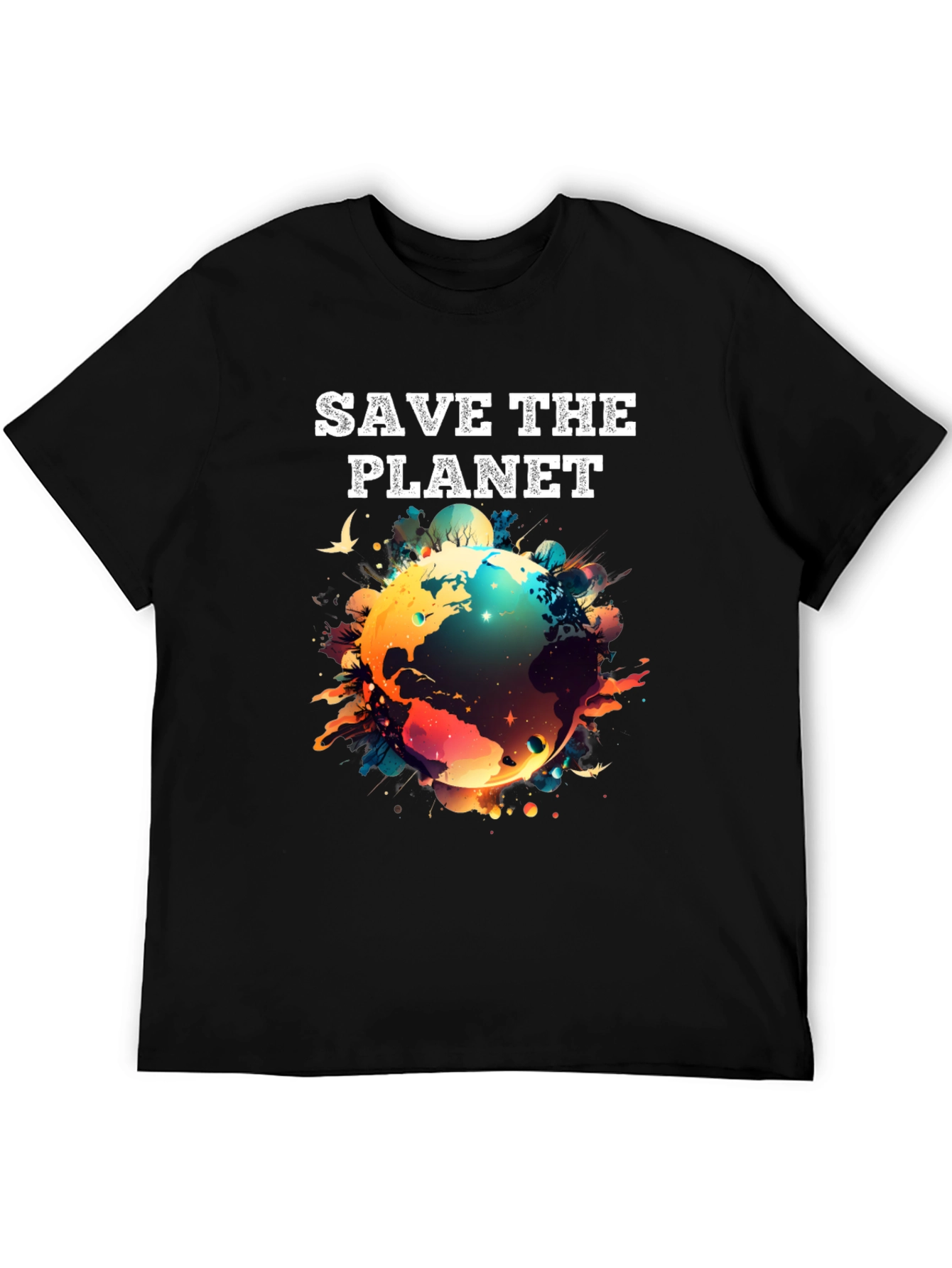 Save the Planet Graphic T-Shirt - Eco-Friendly Fashion