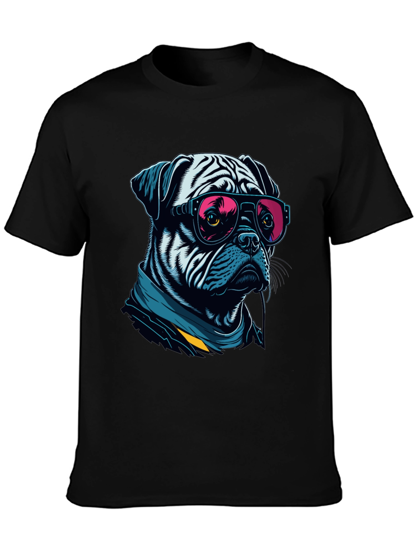 Cool Bulldog Sunglasses T-Shirt – Stylish Dog Lover Tee