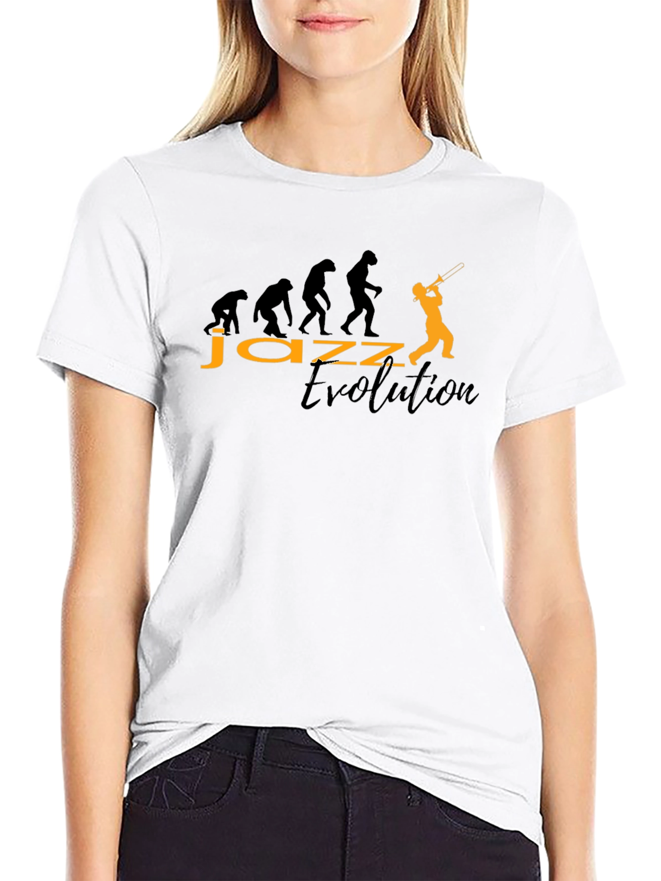 Jazz Evolution Black T-Shirt