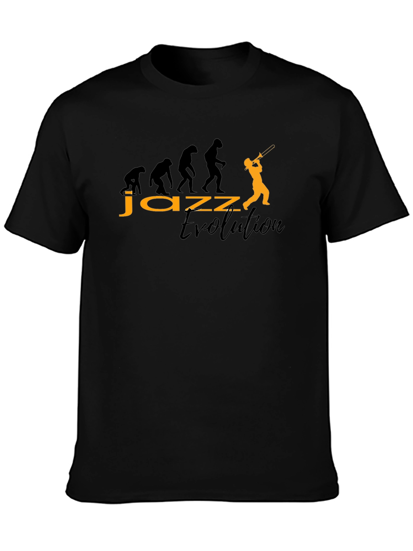Jazz Evolution Black T-Shirt