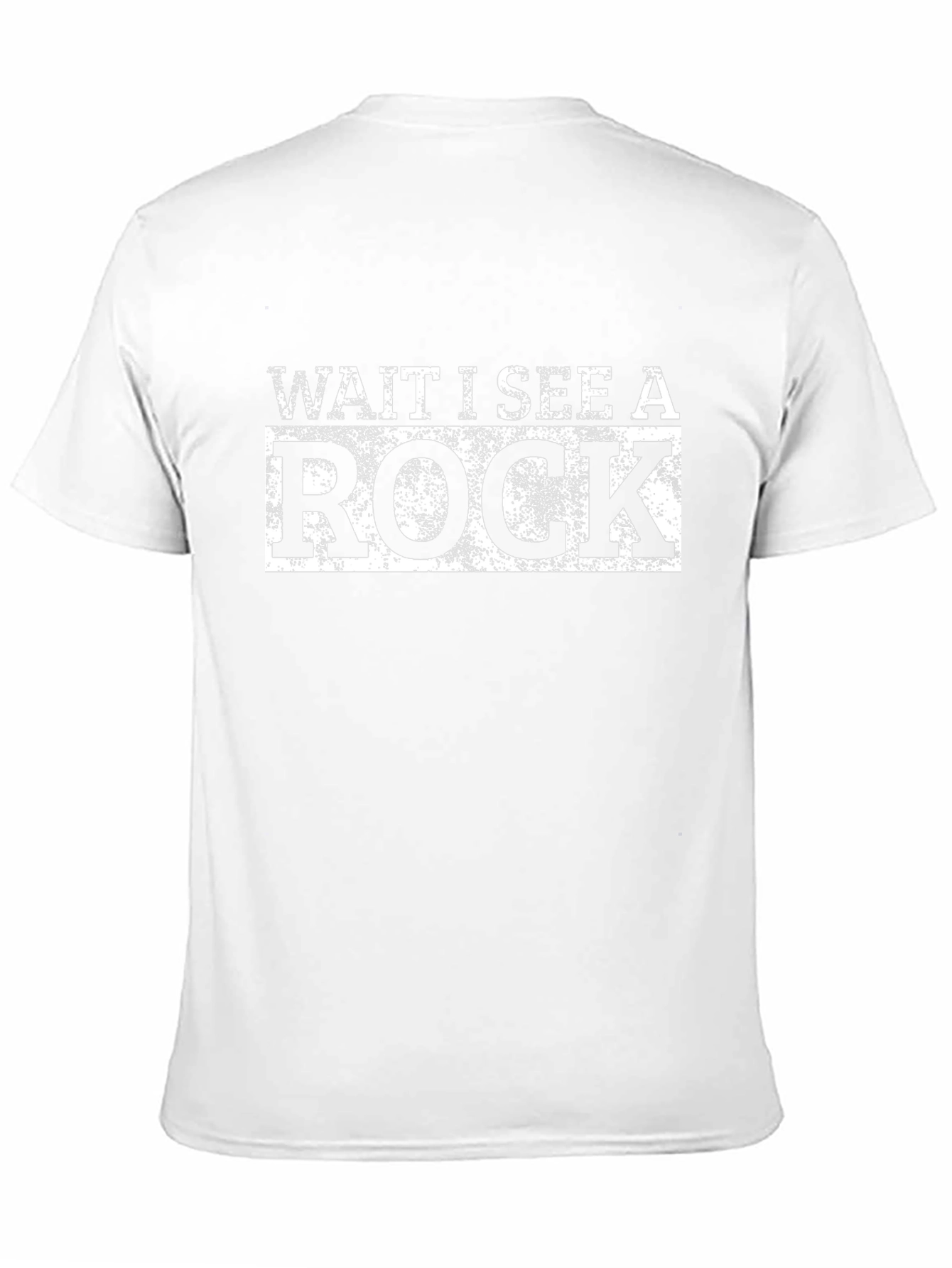 Wait I See A Rock Funny Geology T-Shirt