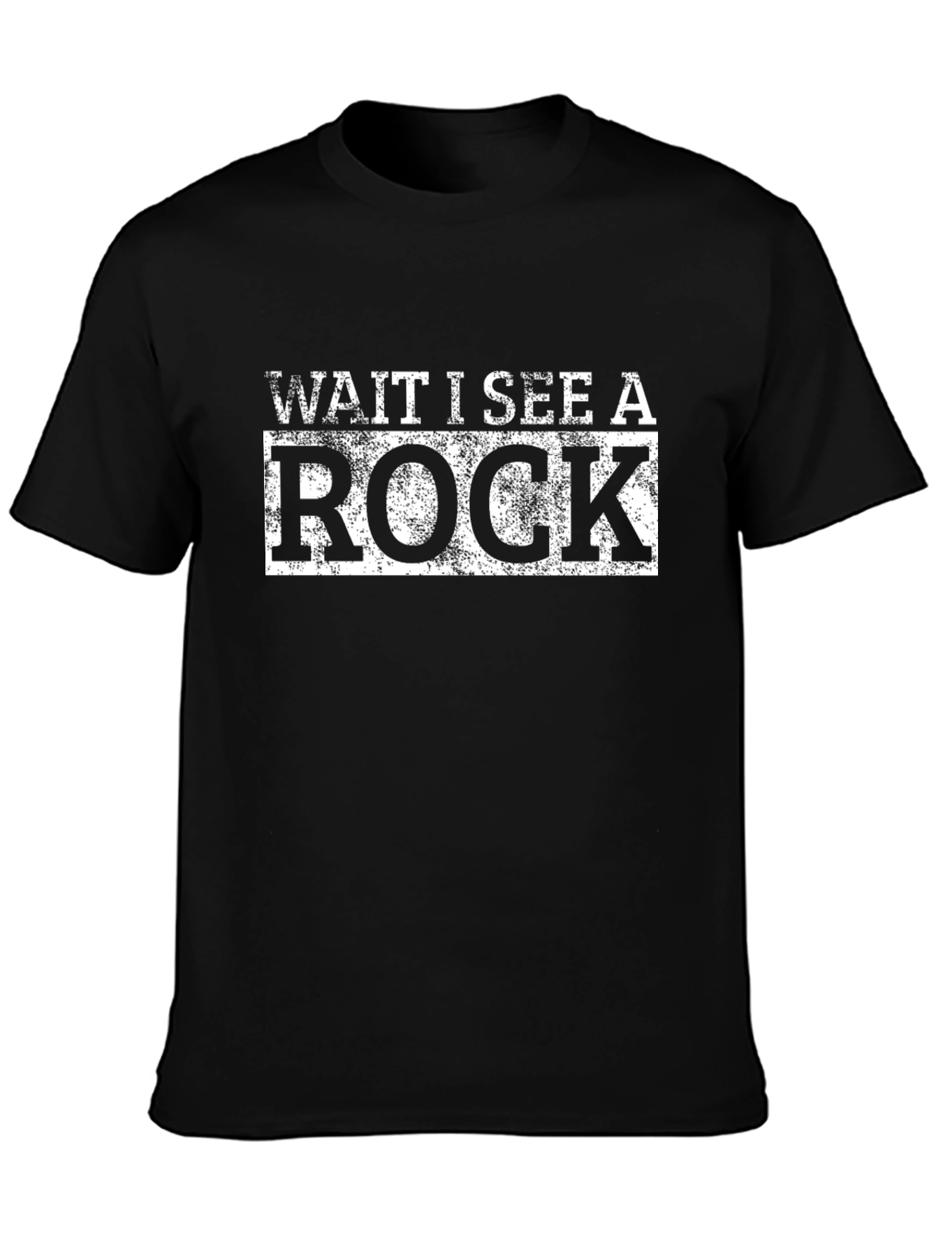 Wait I See A Rock Funny Geology T-Shirt