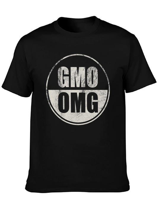 GMO OMG Graphic Tee - Black Cotton T-Shirt