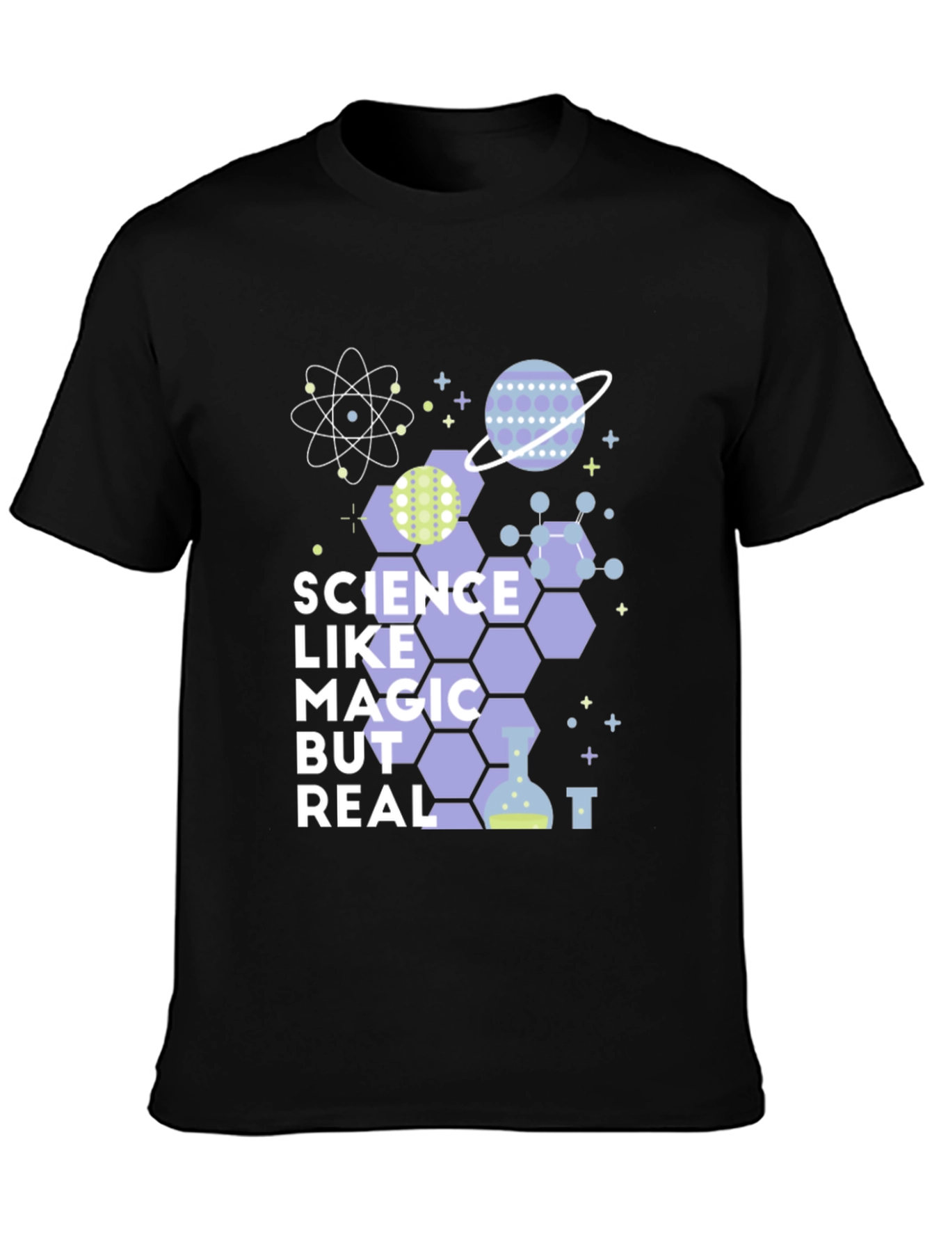 Science Like Magic But Real Graphic T-Shirt