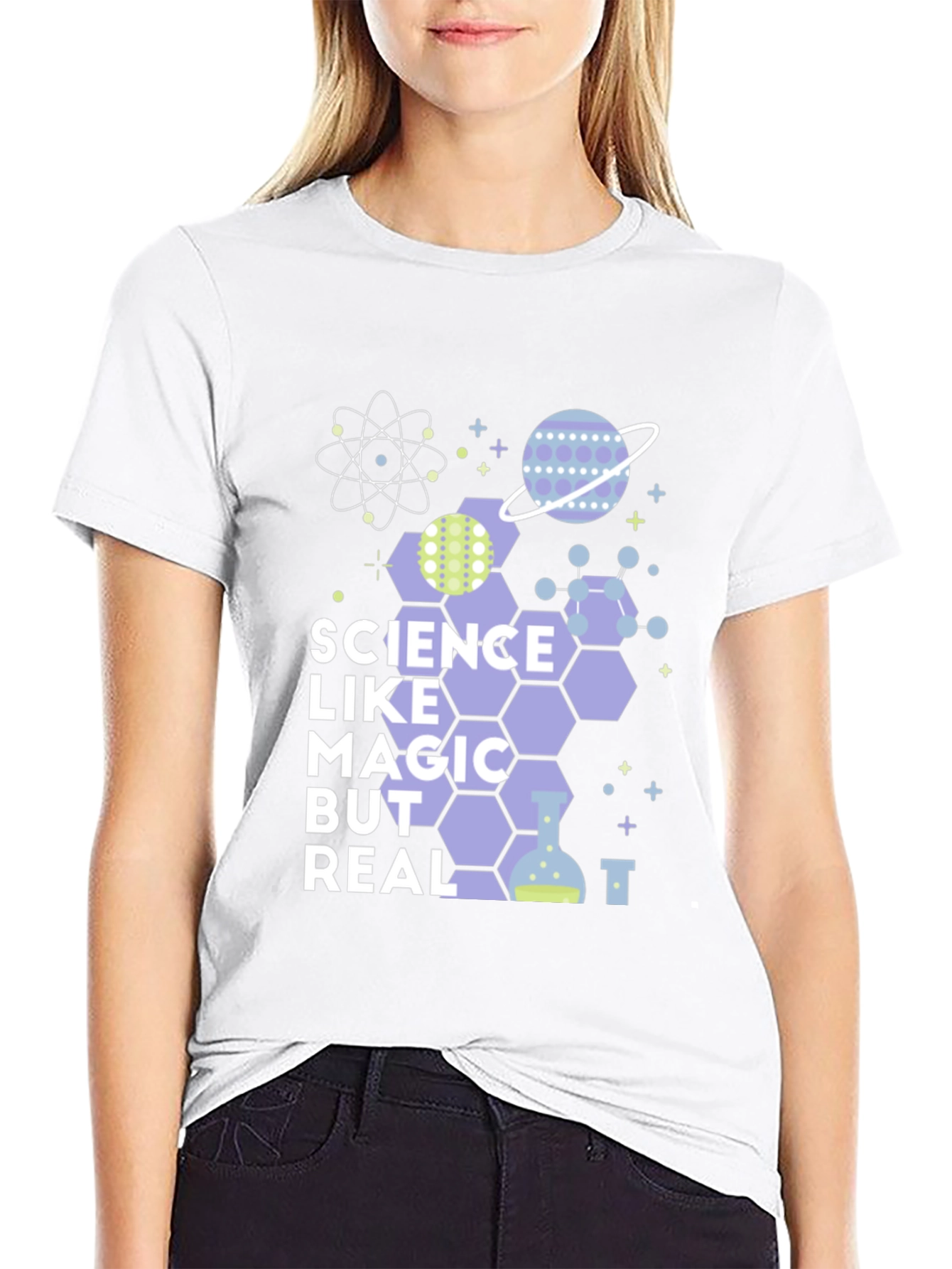 Science Like Magic But Real Graphic T-Shirt
