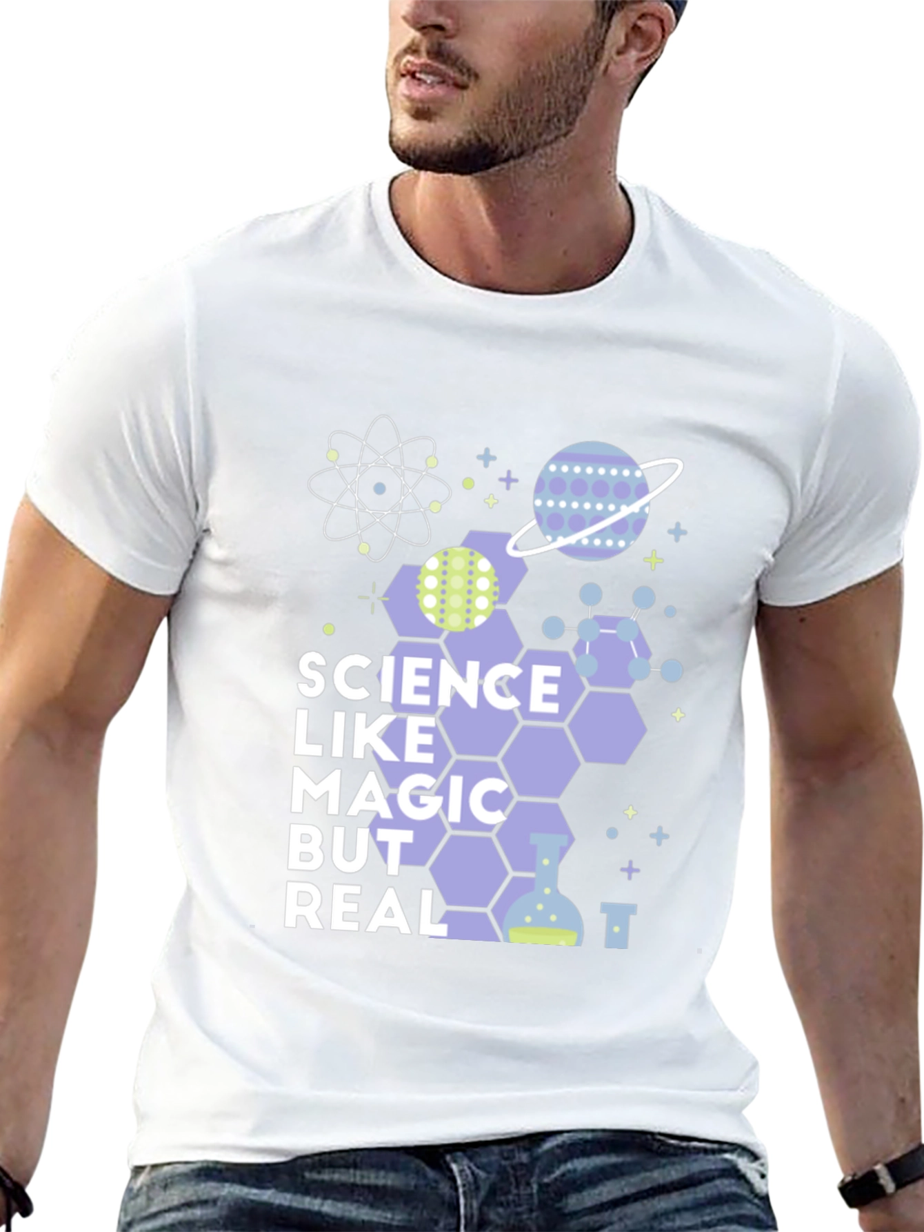 Science Like Magic But Real Graphic T-Shirt