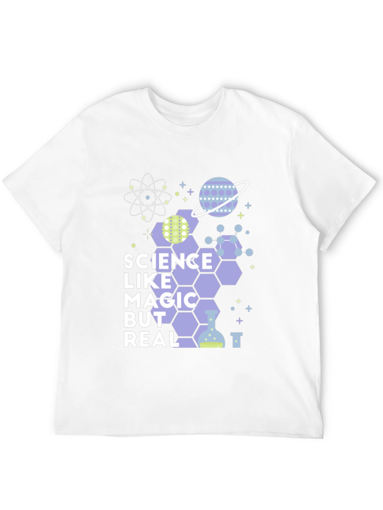 Science Like Magic But Real Graphic T-Shirt