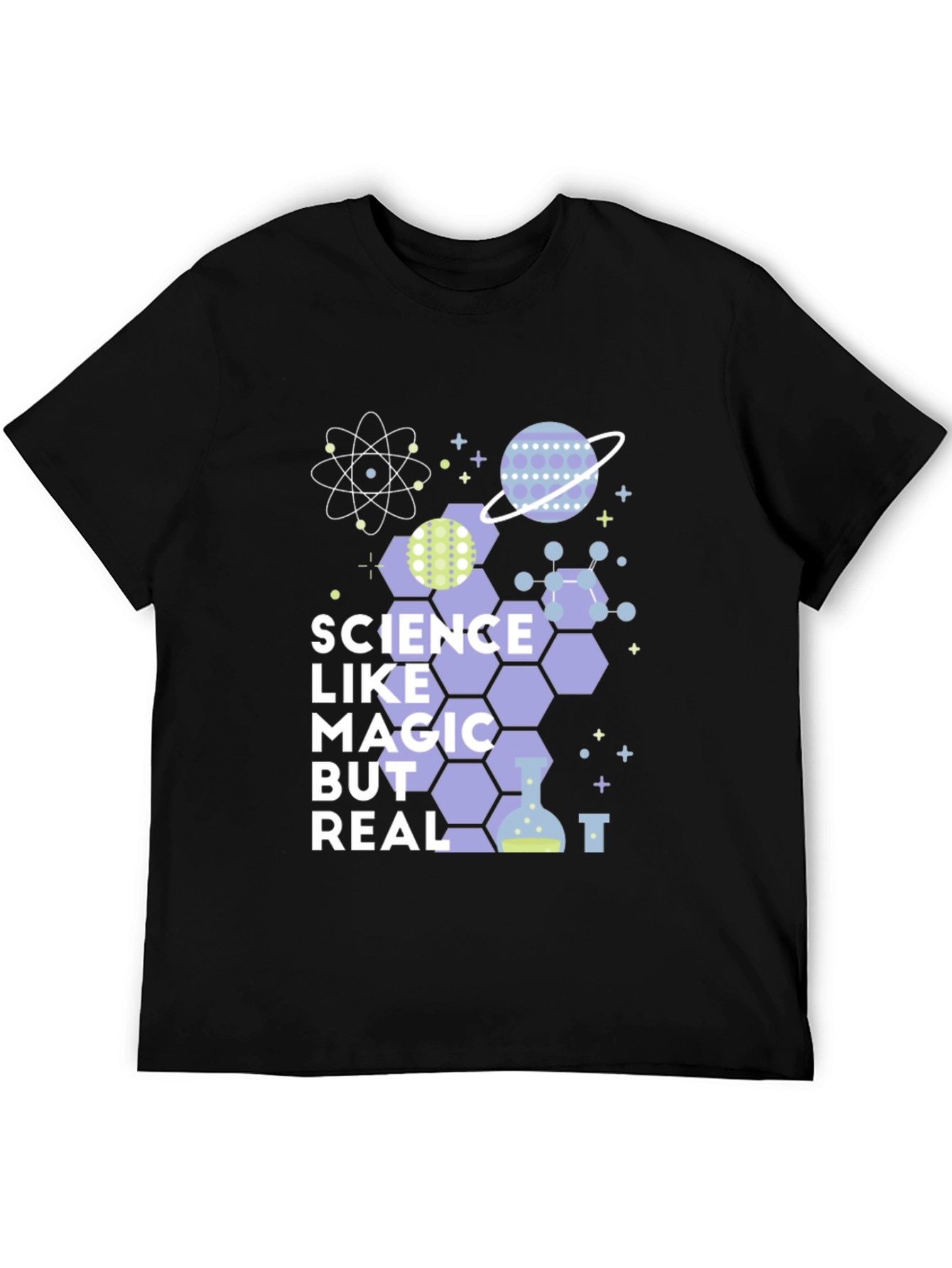 Science Like Magic But Real Graphic T-Shirt