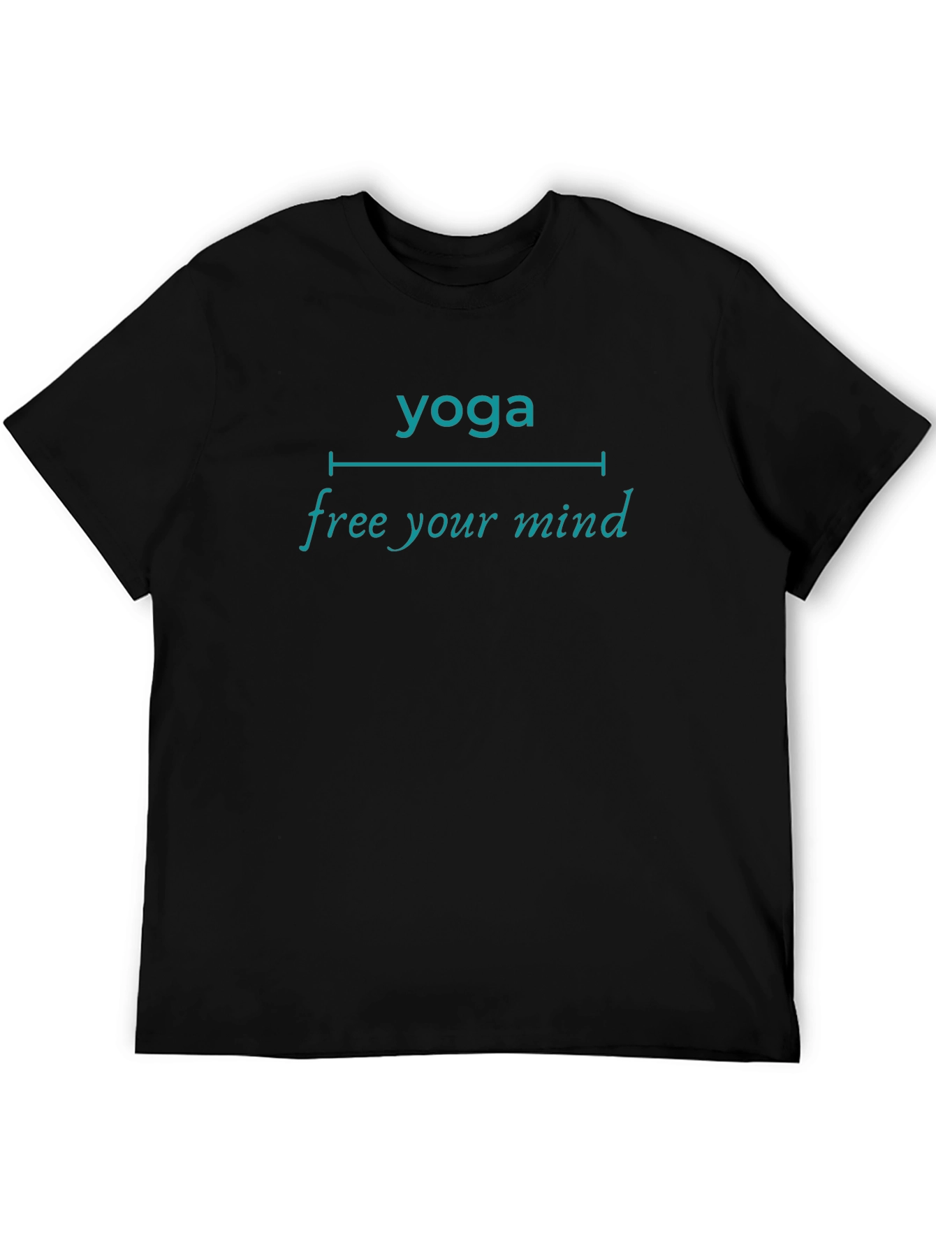 Yoga Free Your Mind Black T-Shirt