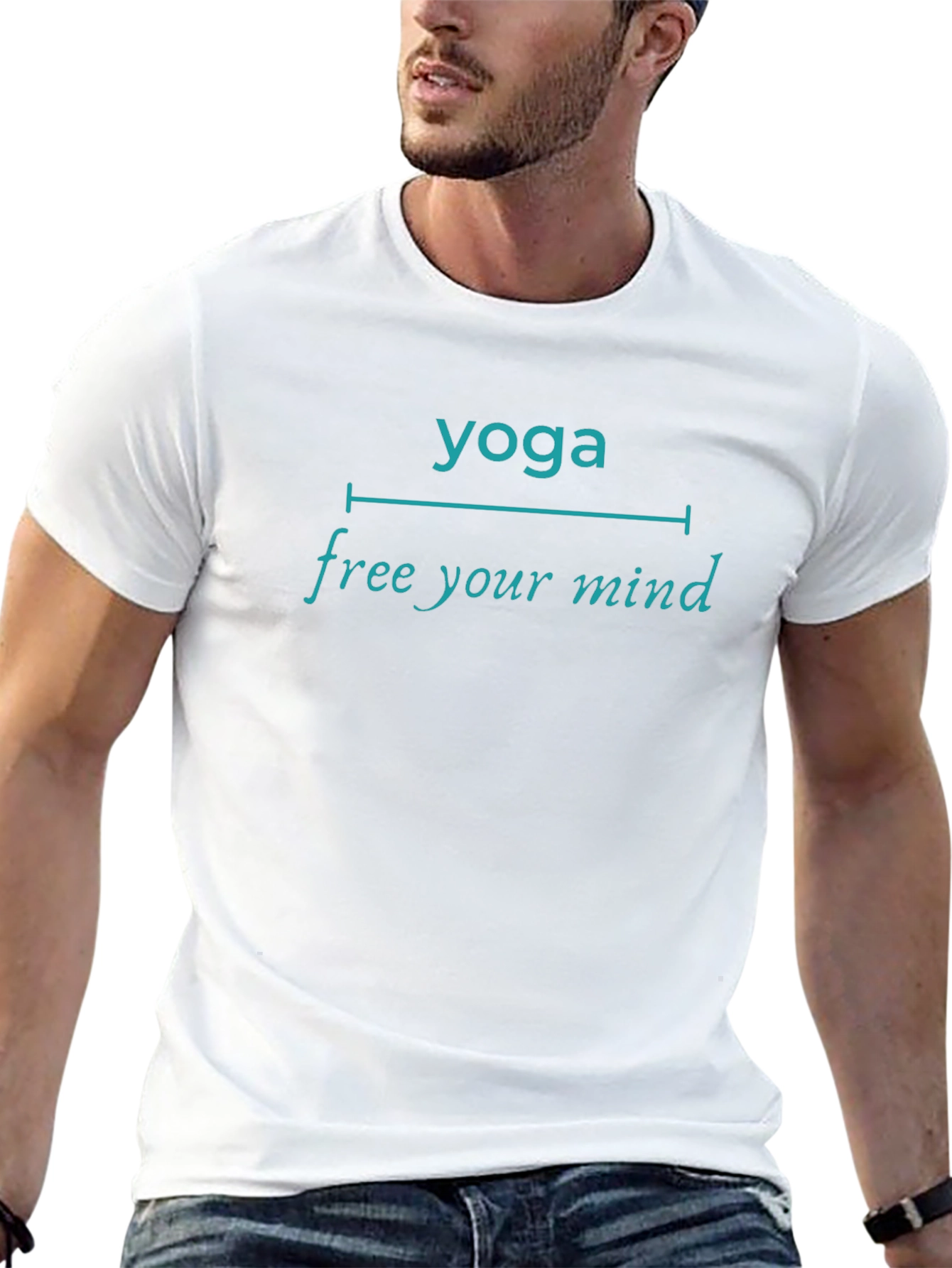 Yoga Free Your Mind Black T-Shirt