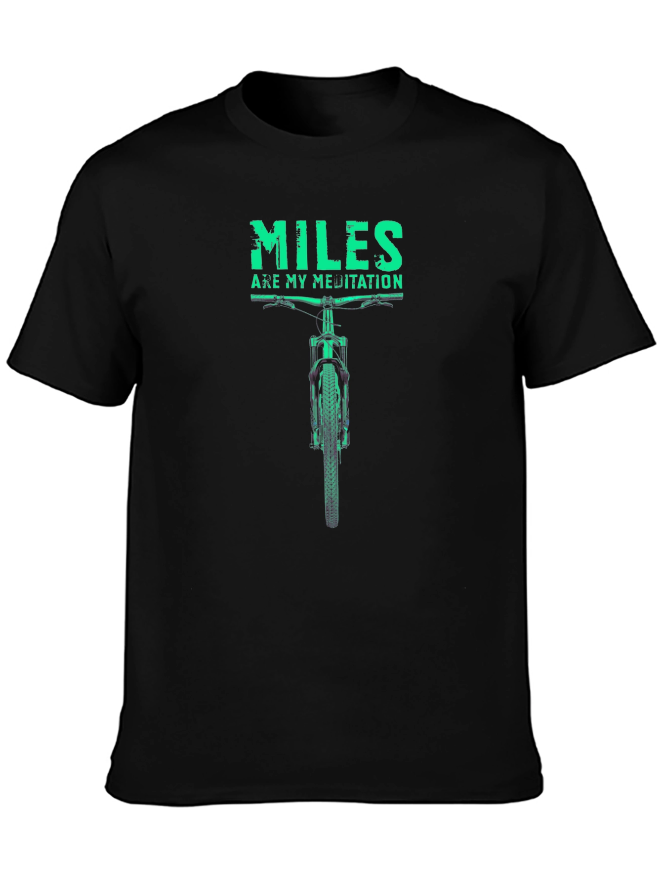 Miles Are My Meditation T-Shirt | Mountain Biking Tee