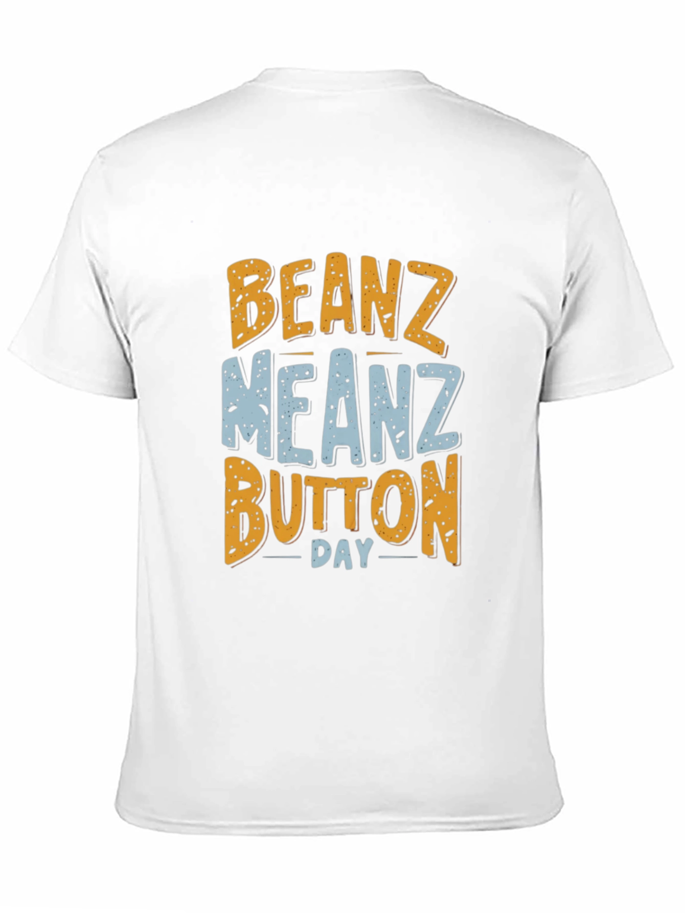 Beanz Meanz Button Day Graphic T-Shirt