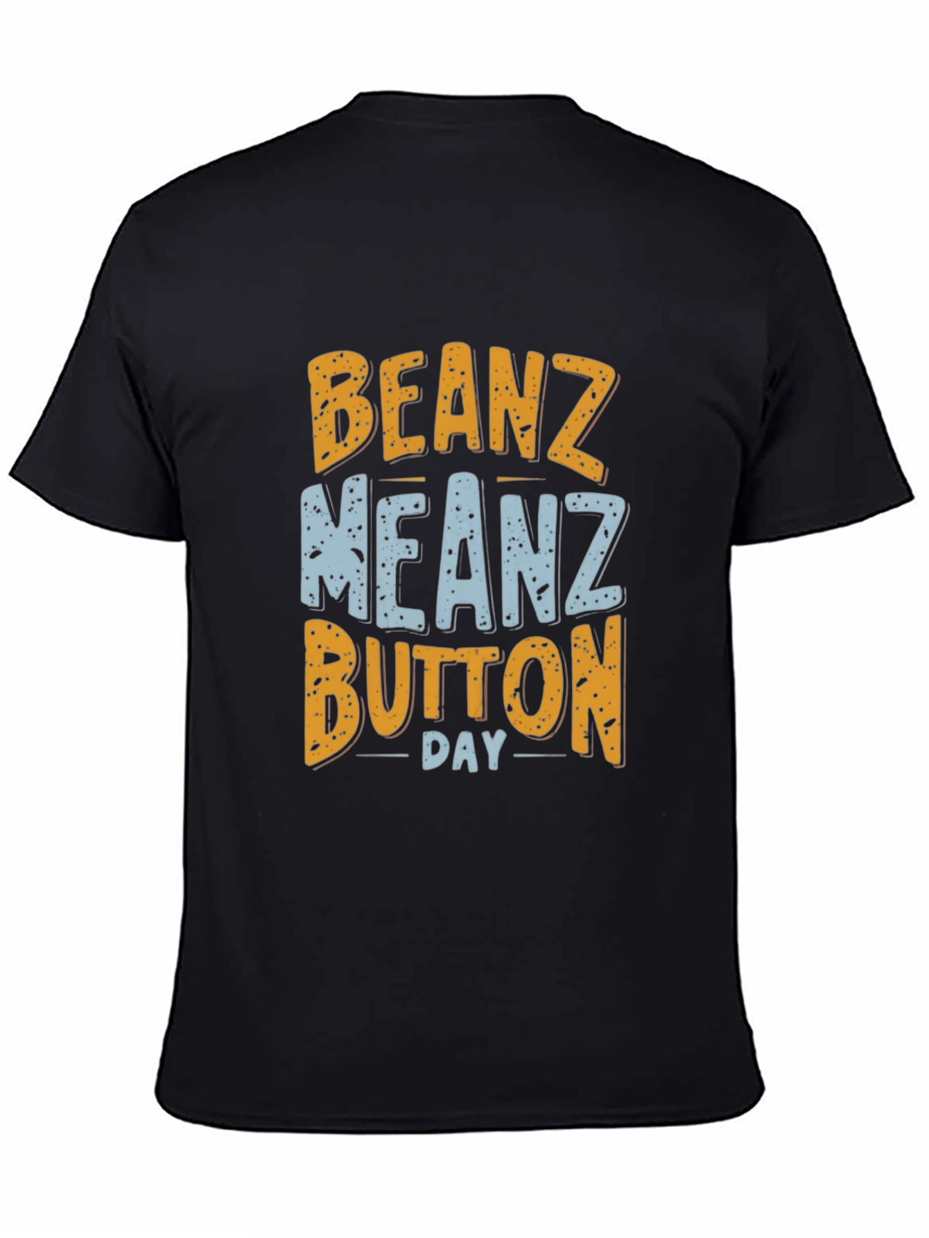 Beanz Meanz Button Day Graphic T-Shirt