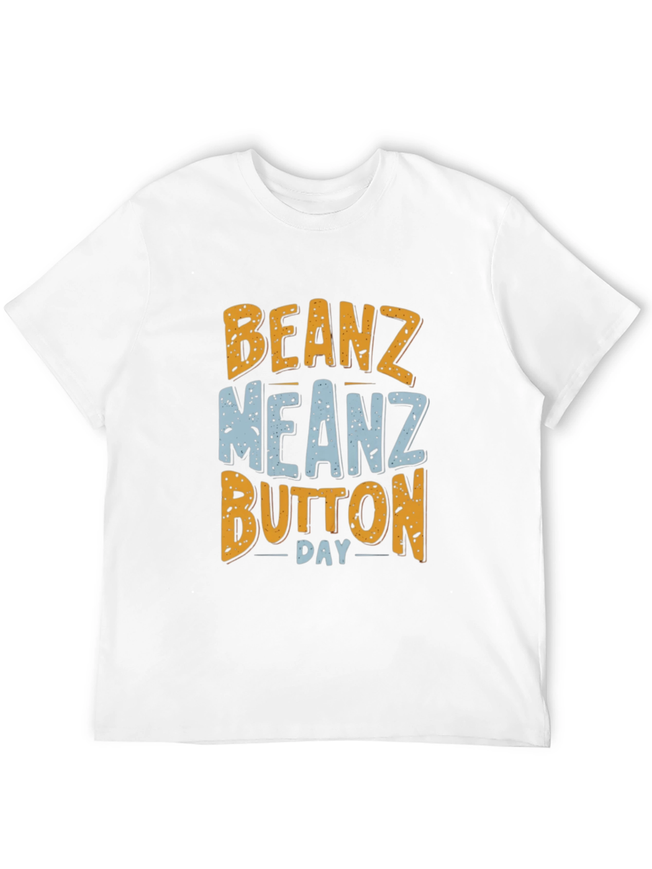 Beanz Meanz Button Day Graphic T-Shirt