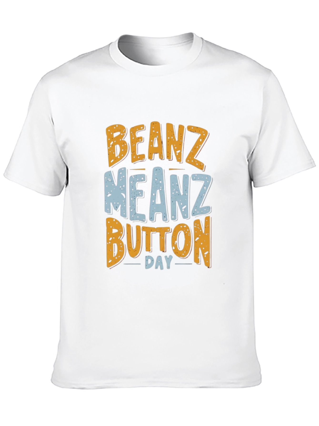 Beanz Meanz Button Day Graphic T-Shirt