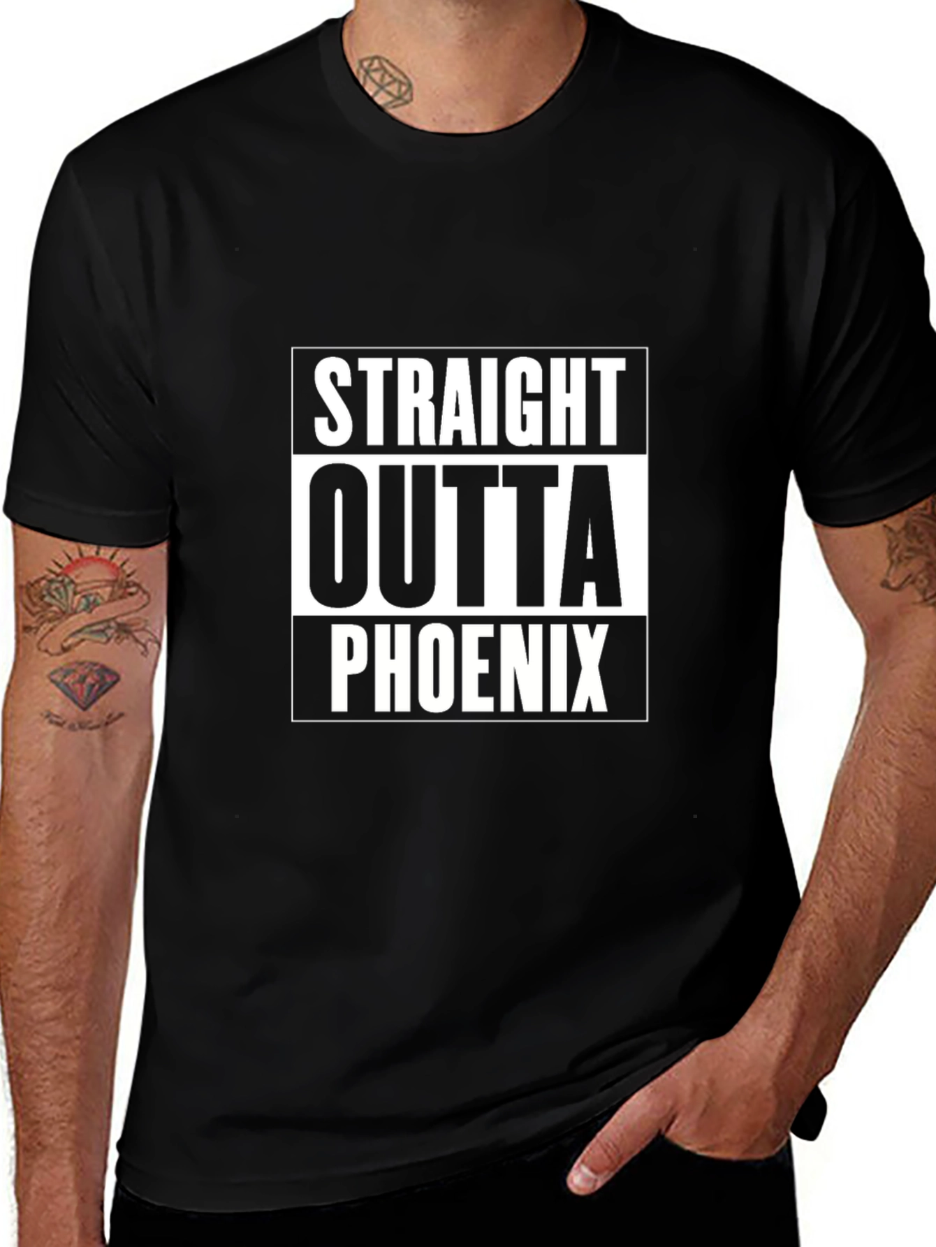 Straight Outta Phoenix Graphic T-Shirt