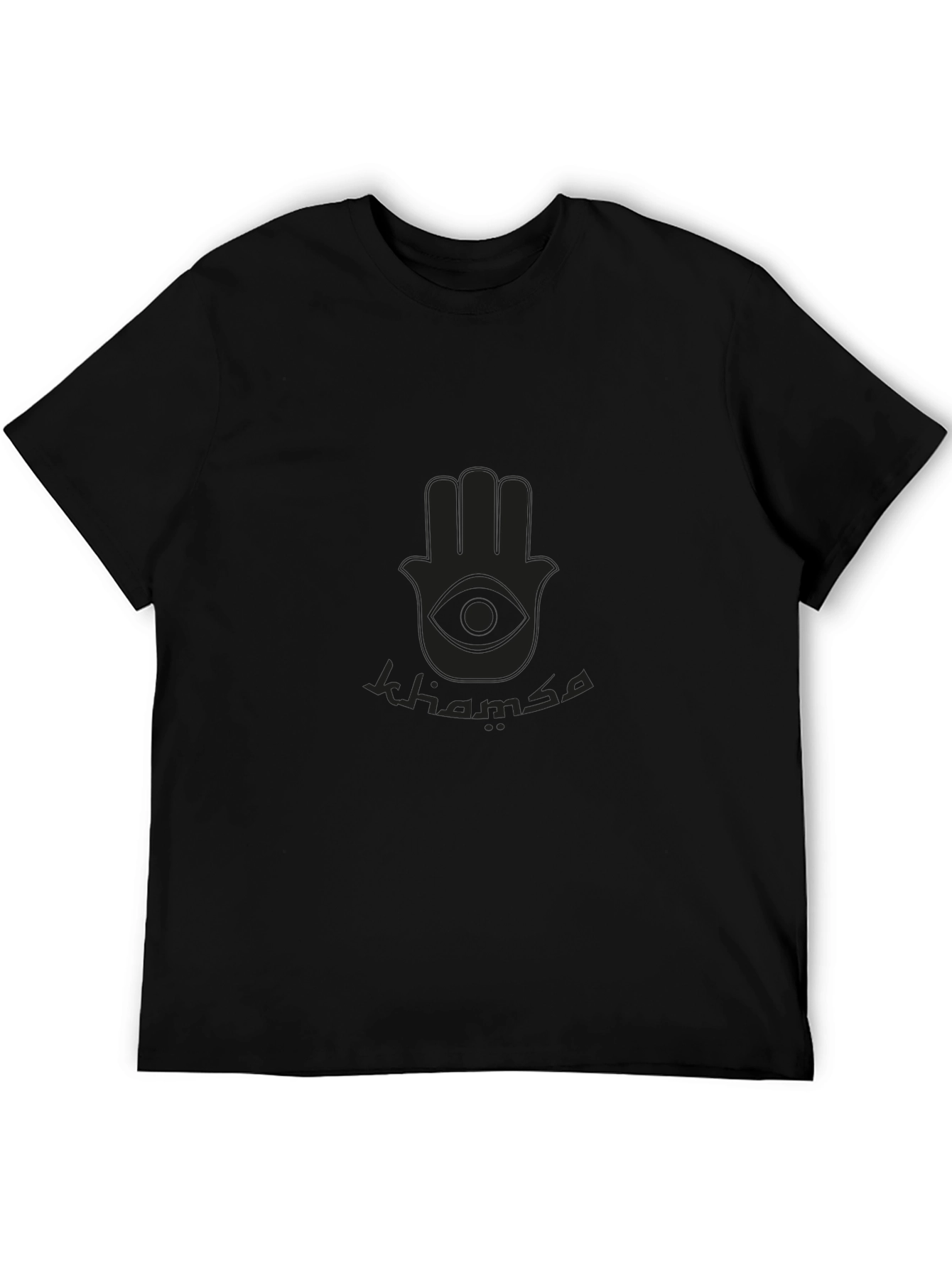 Black Khamsa Graphic Tee - Unisex