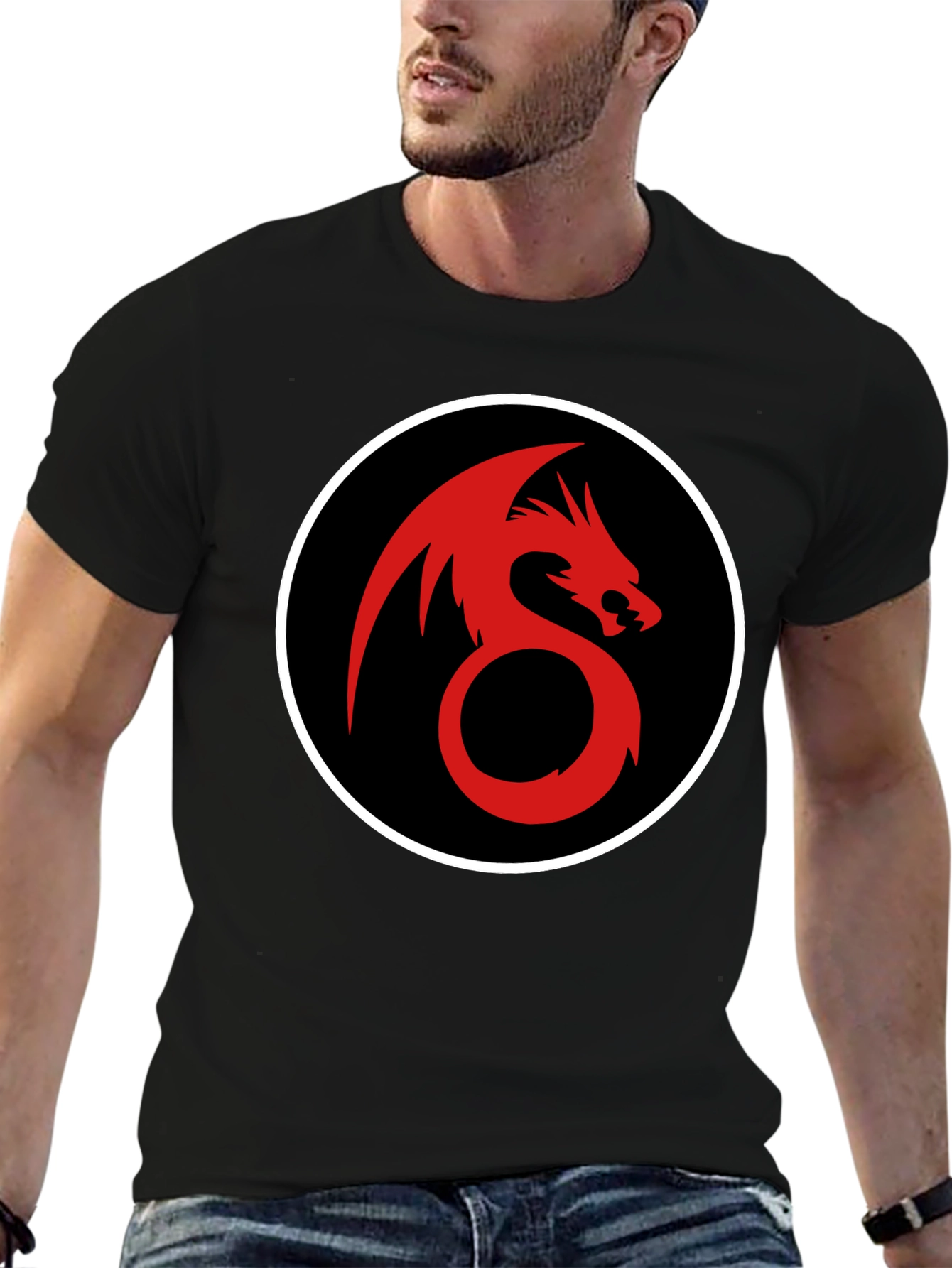 Dragon Circle Graphic Tee