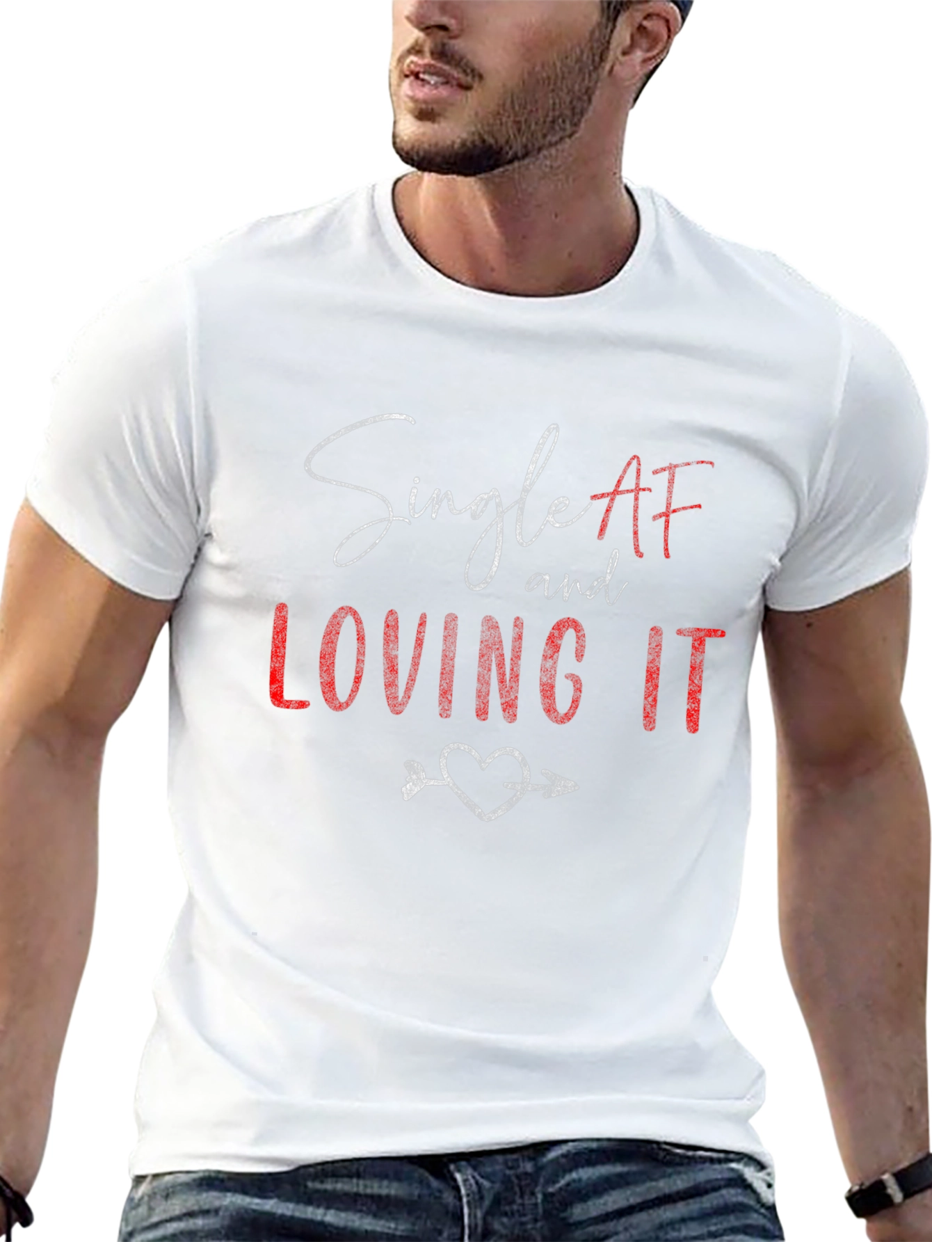 Single AF and Loving It Graphic Tee