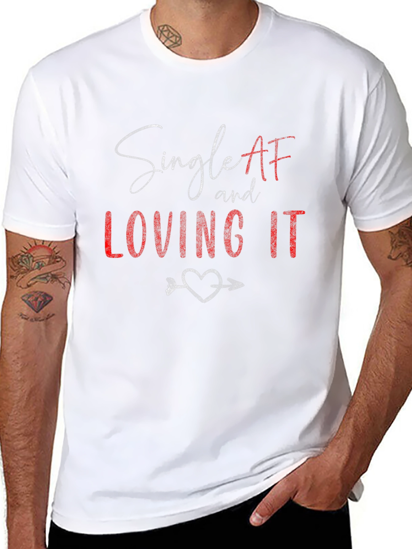 Single AF and Loving It Graphic Tee