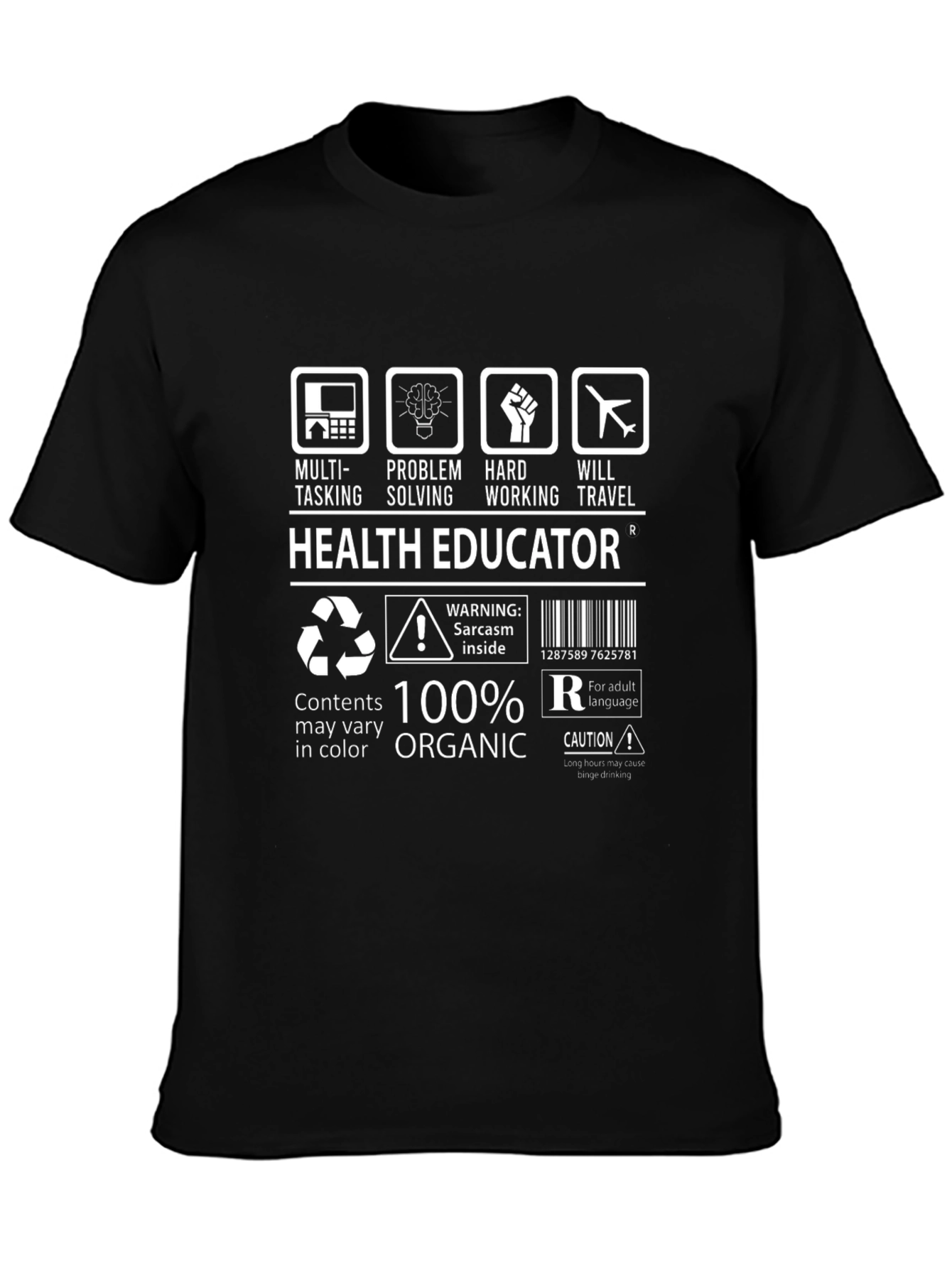 Health Educator Graphic T-Shirt